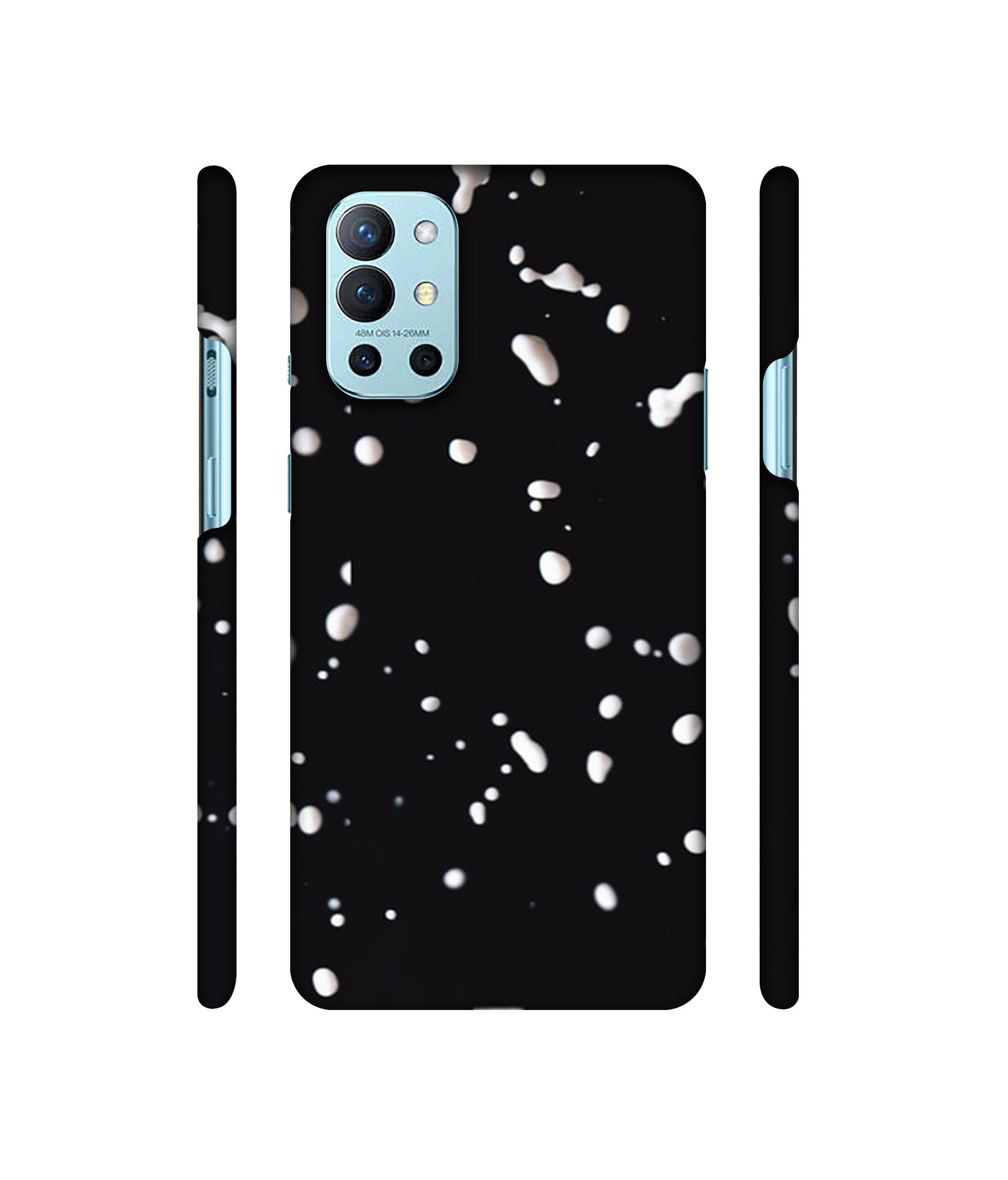 Milk Splash Designer Hard Back Cover for OnePlus 9R