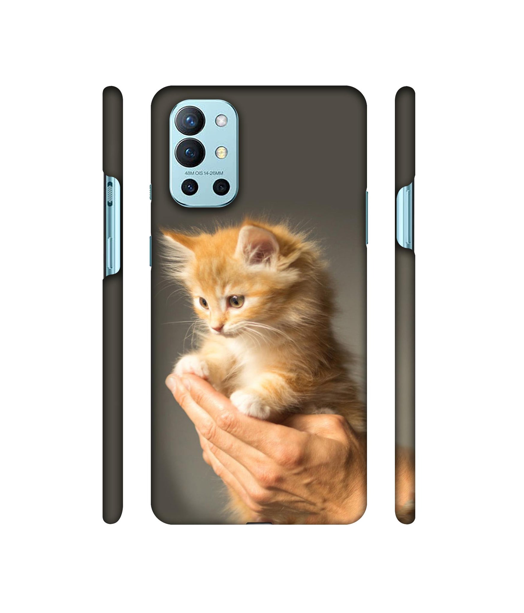 Cute Kitten Designer Hard Back Cover for OnePlus 9R