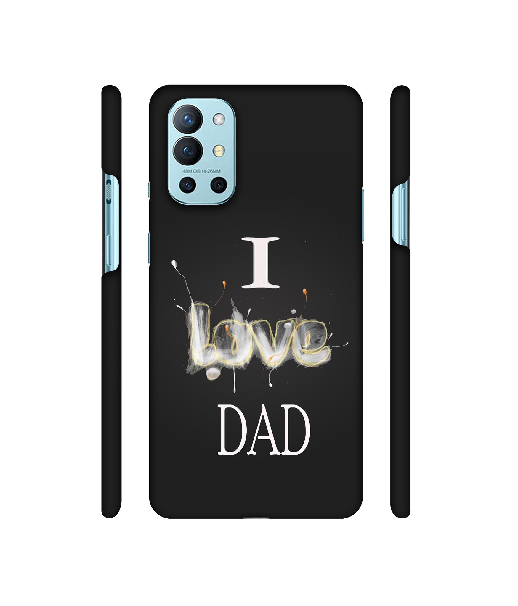 Happy Quote Designer Hard Back Cover for OnePlus 9R