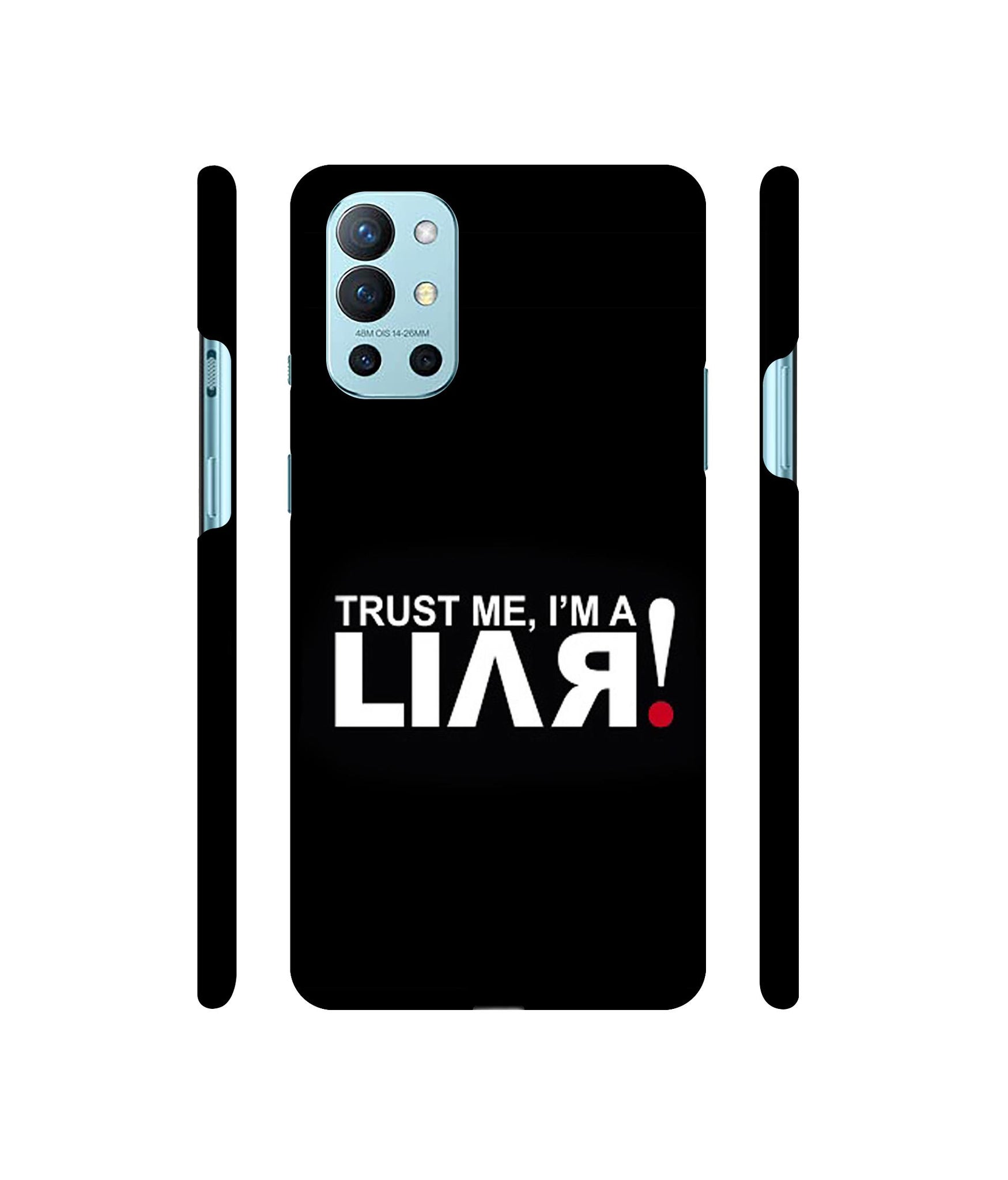 Trust Me Funny Quote Designer Hard Back Cover for OnePlus 9R