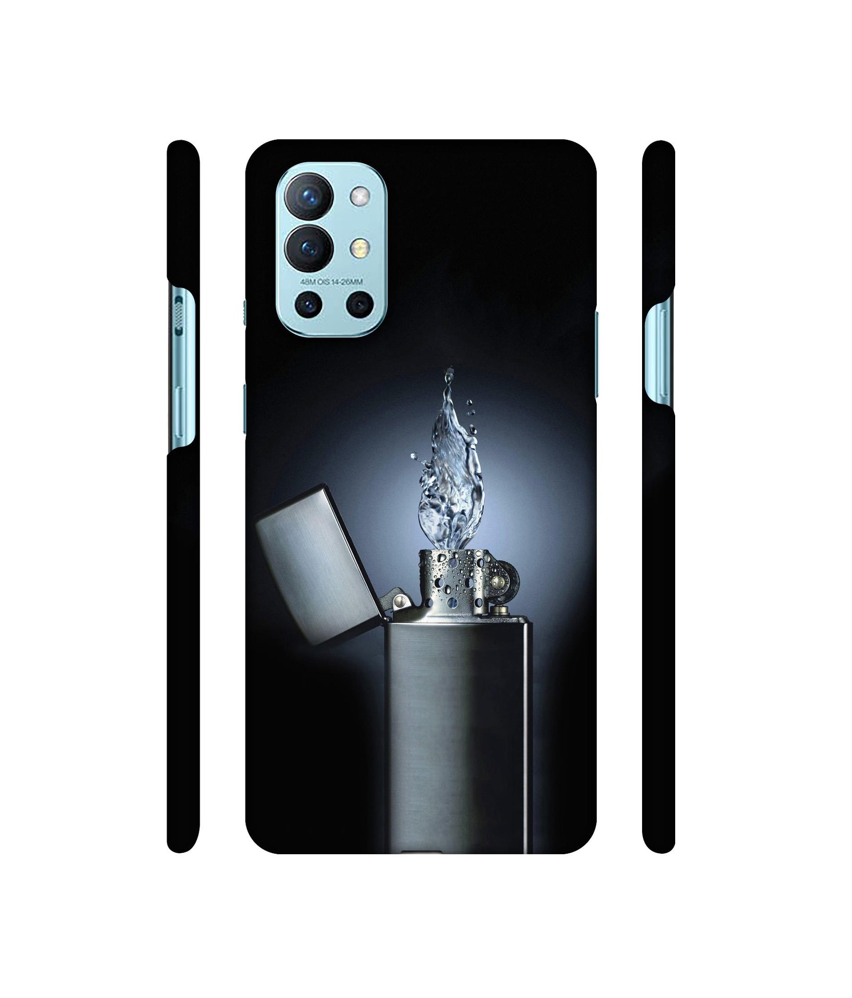 Water Lighter Designer Hard Back Cover for OnePlus 9R