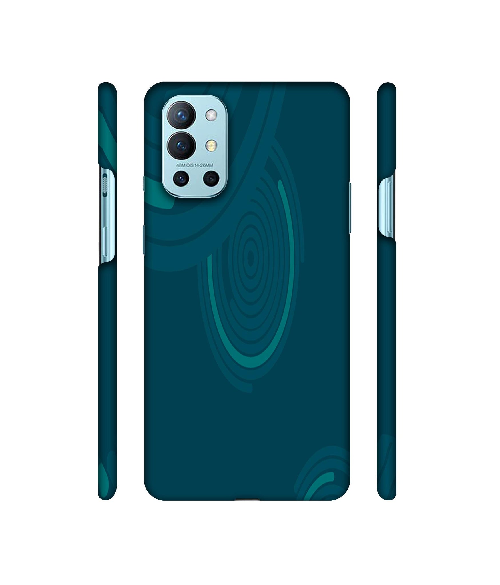 Round Texture Designer Hard Back Cover for OnePlus 9R