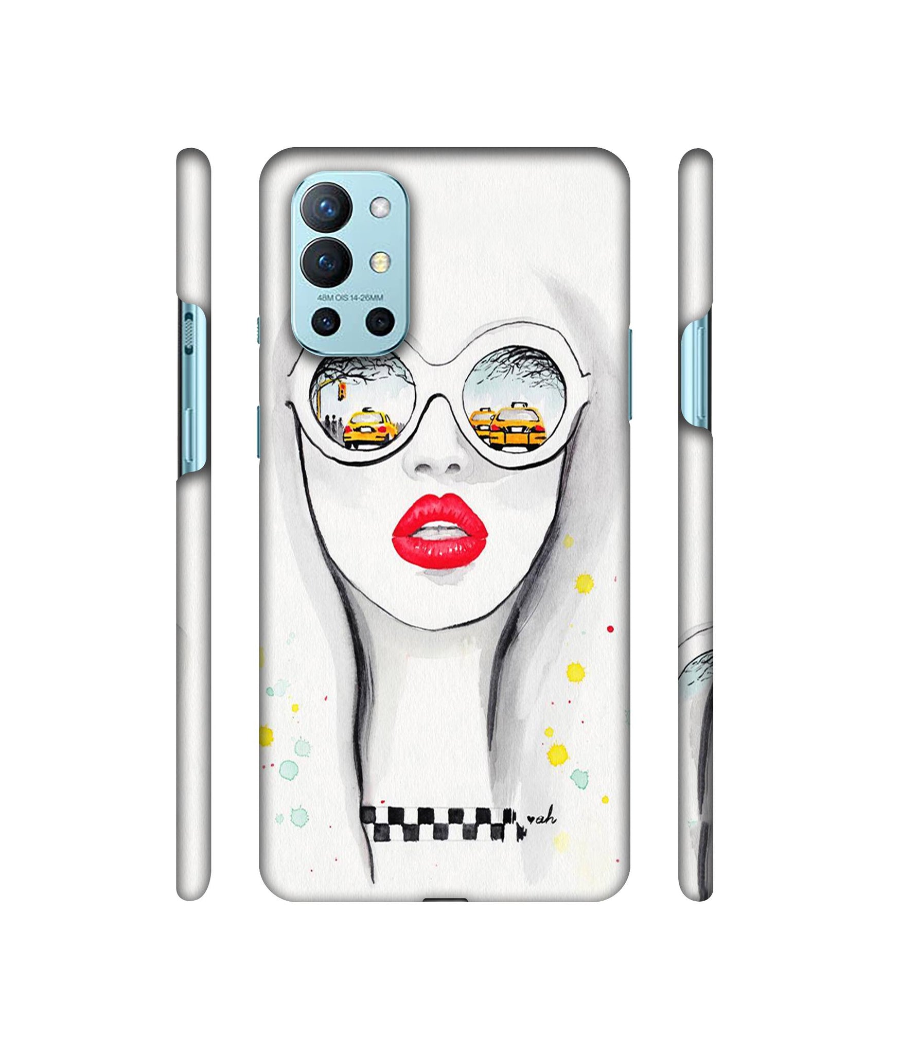 Girl Designer Hard Back Cover for OnePlus 9R