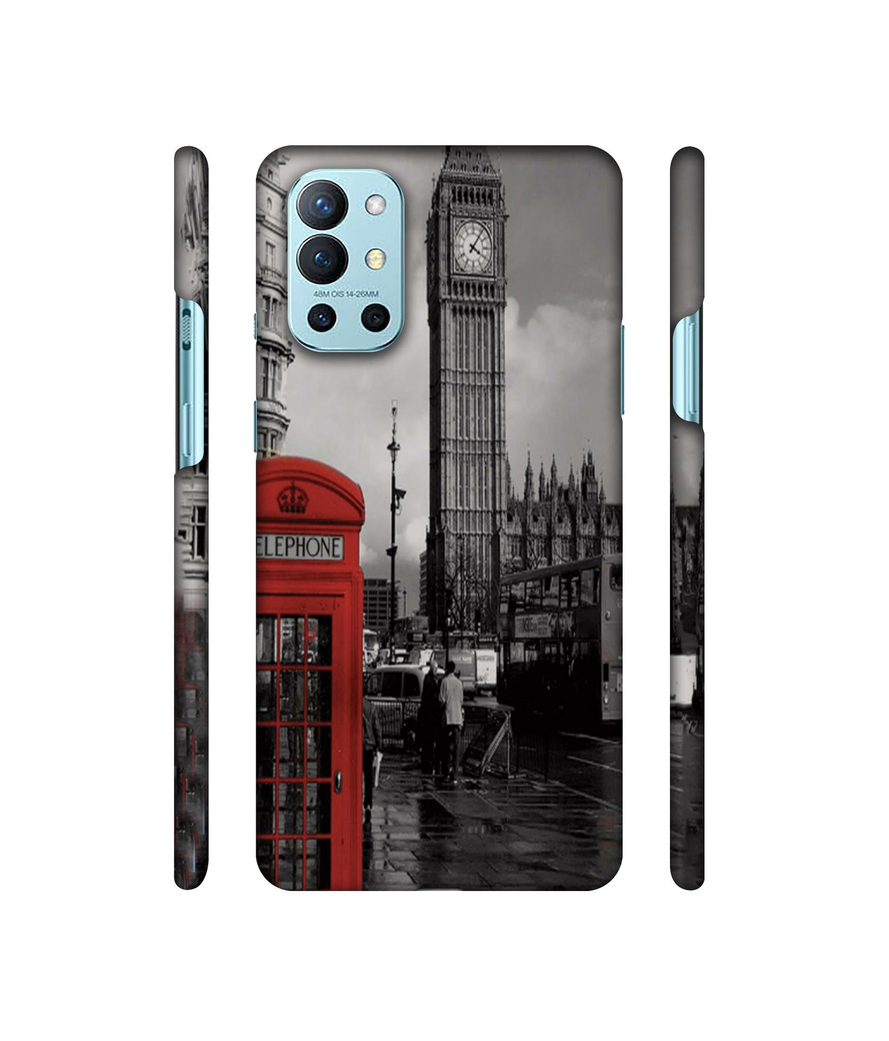 London Theme Designer Hard Back Cover for OnePlus 9R