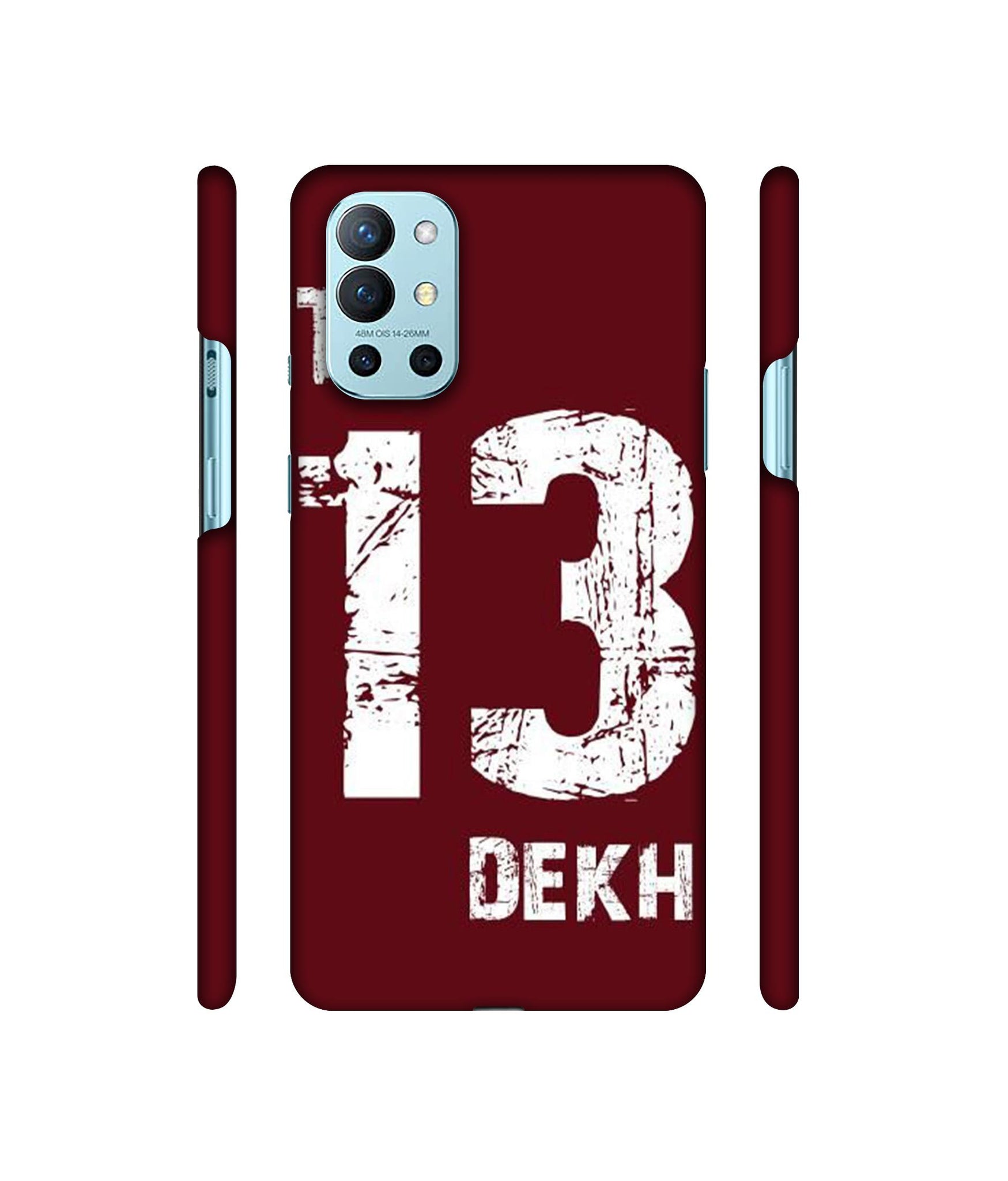 Tu 13 Dekh Designer Hard Back Cover for OnePlus 9R