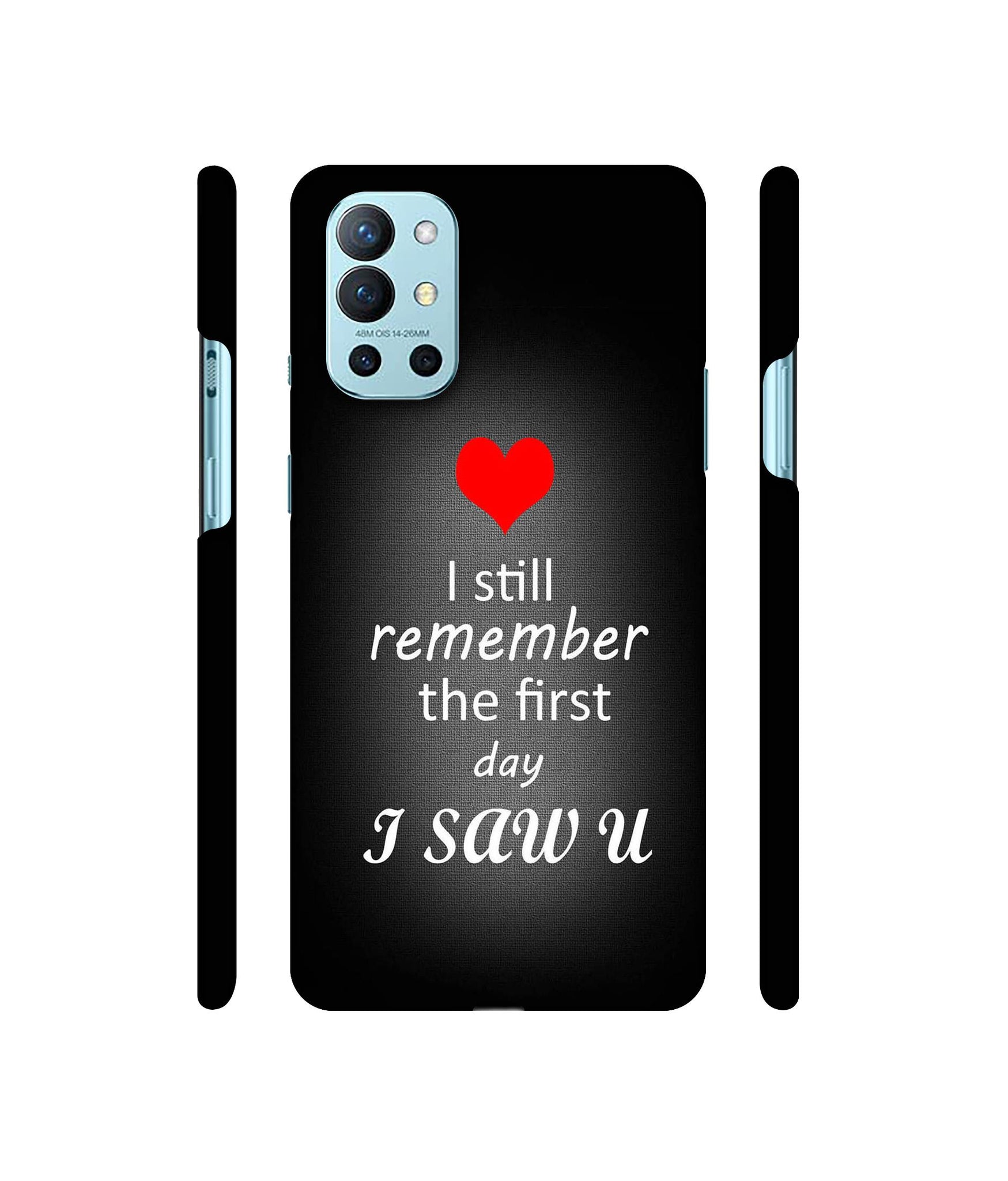 I Saw You Heart Designer Hard Back Cover for OnePlus 9R