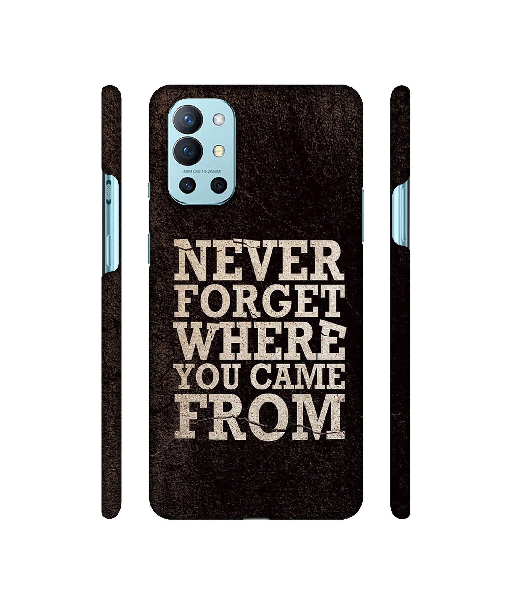 Thought Designer Hard Back Cover for OnePlus 9R