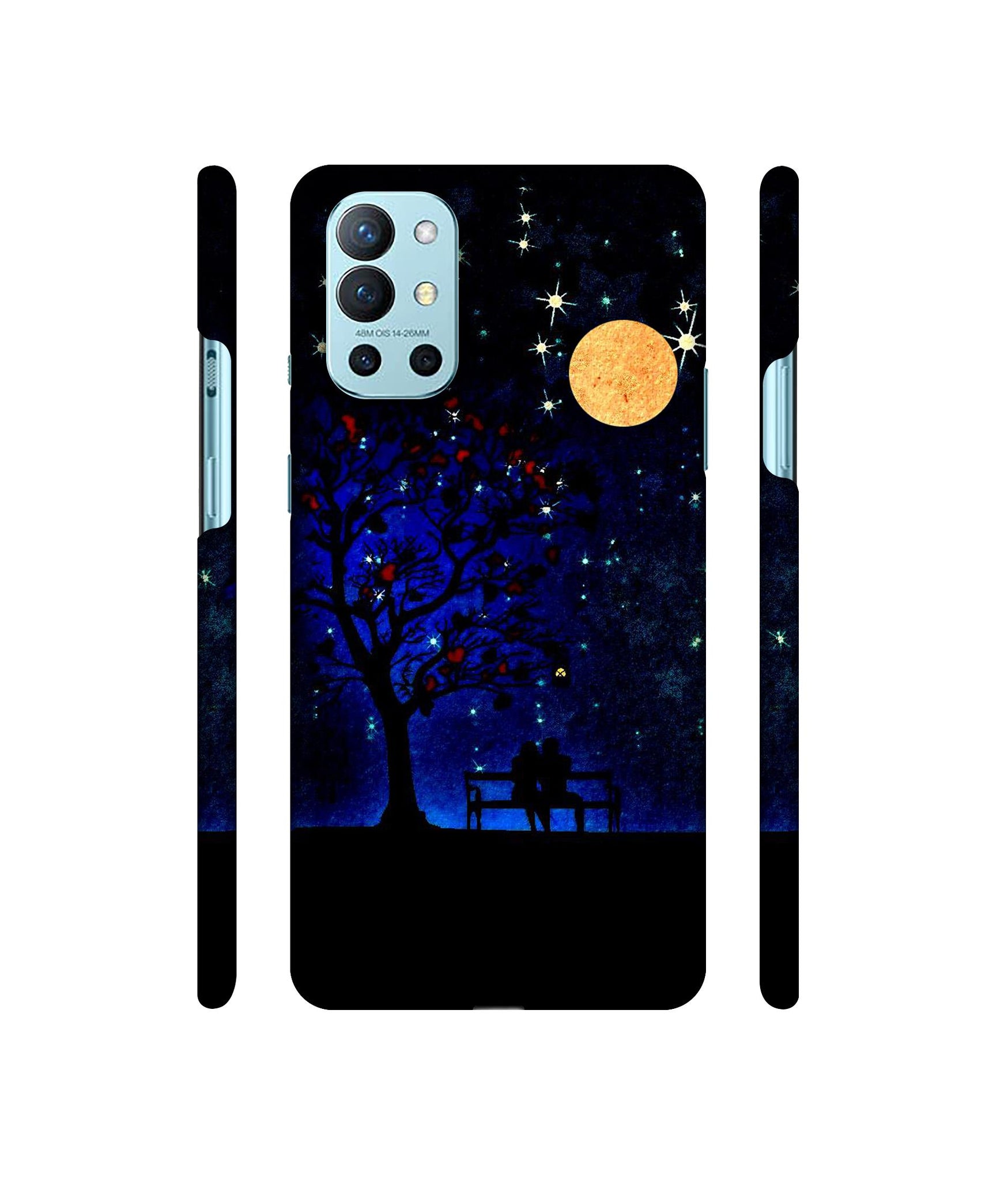 Blue Sky Designer Hard Back Cover for OnePlus 9R