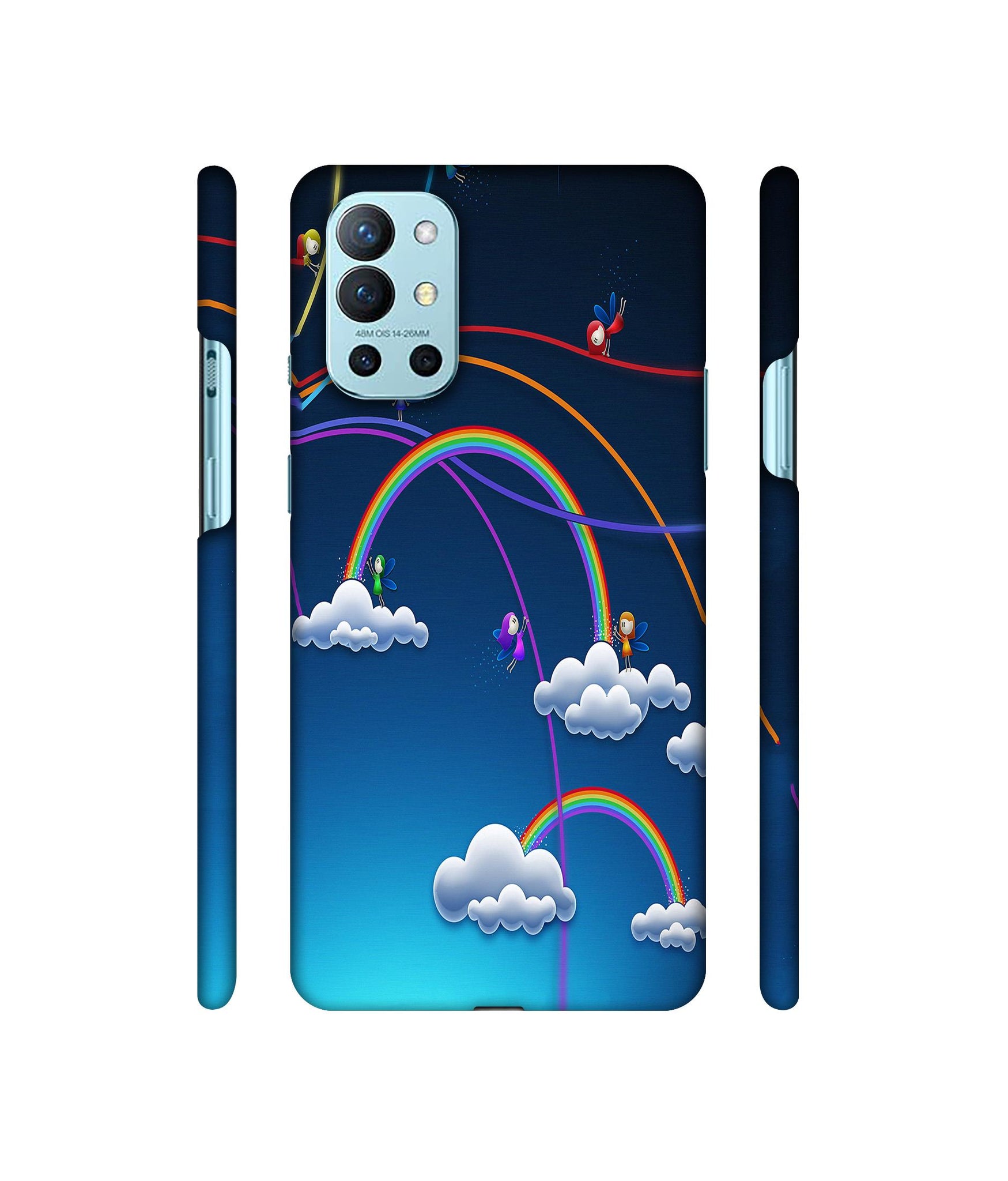 Rainbow Designer Hard Back Cover for OnePlus 9R