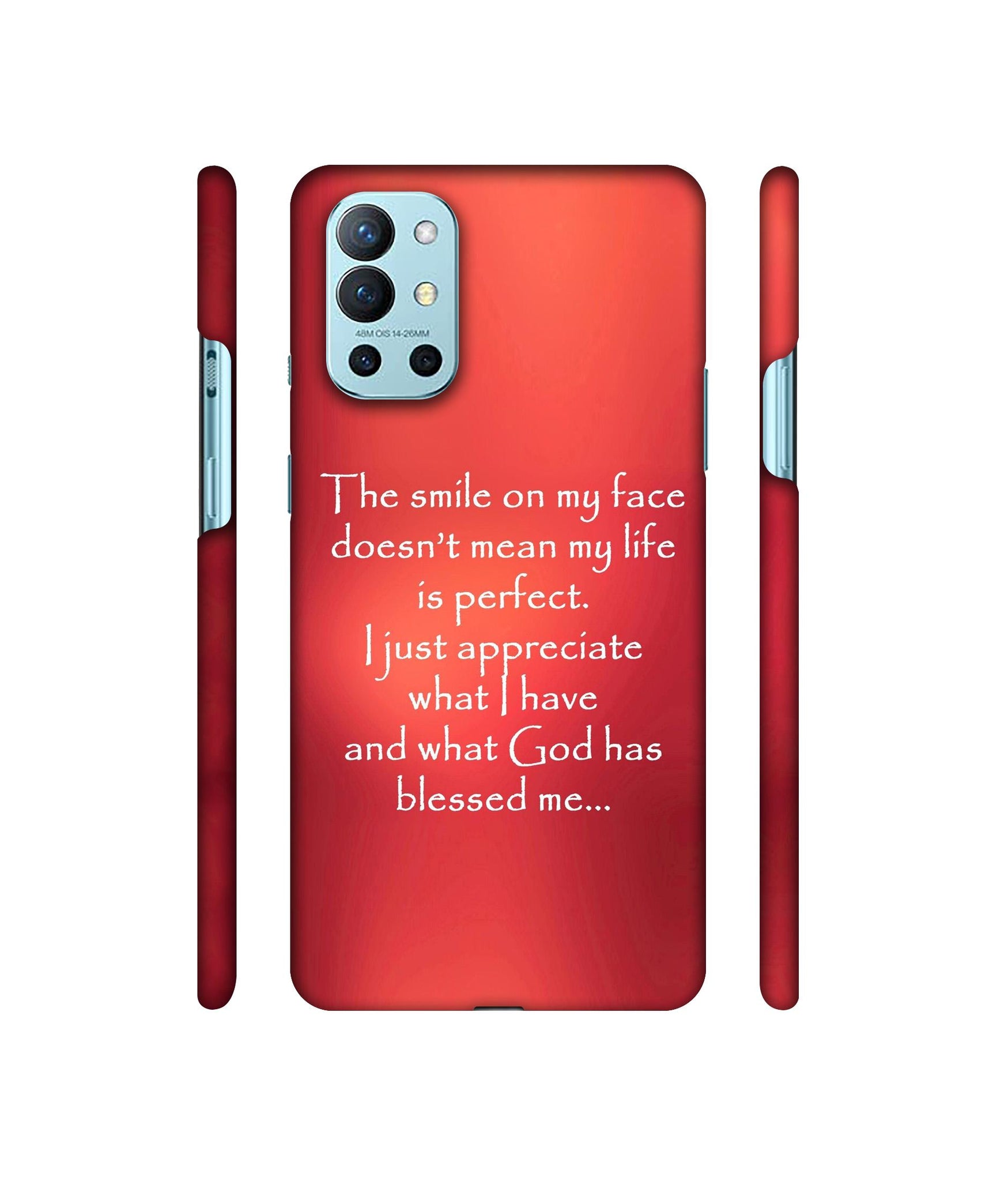 Quotes On Life Designer Hard Back Cover for OnePlus 9R