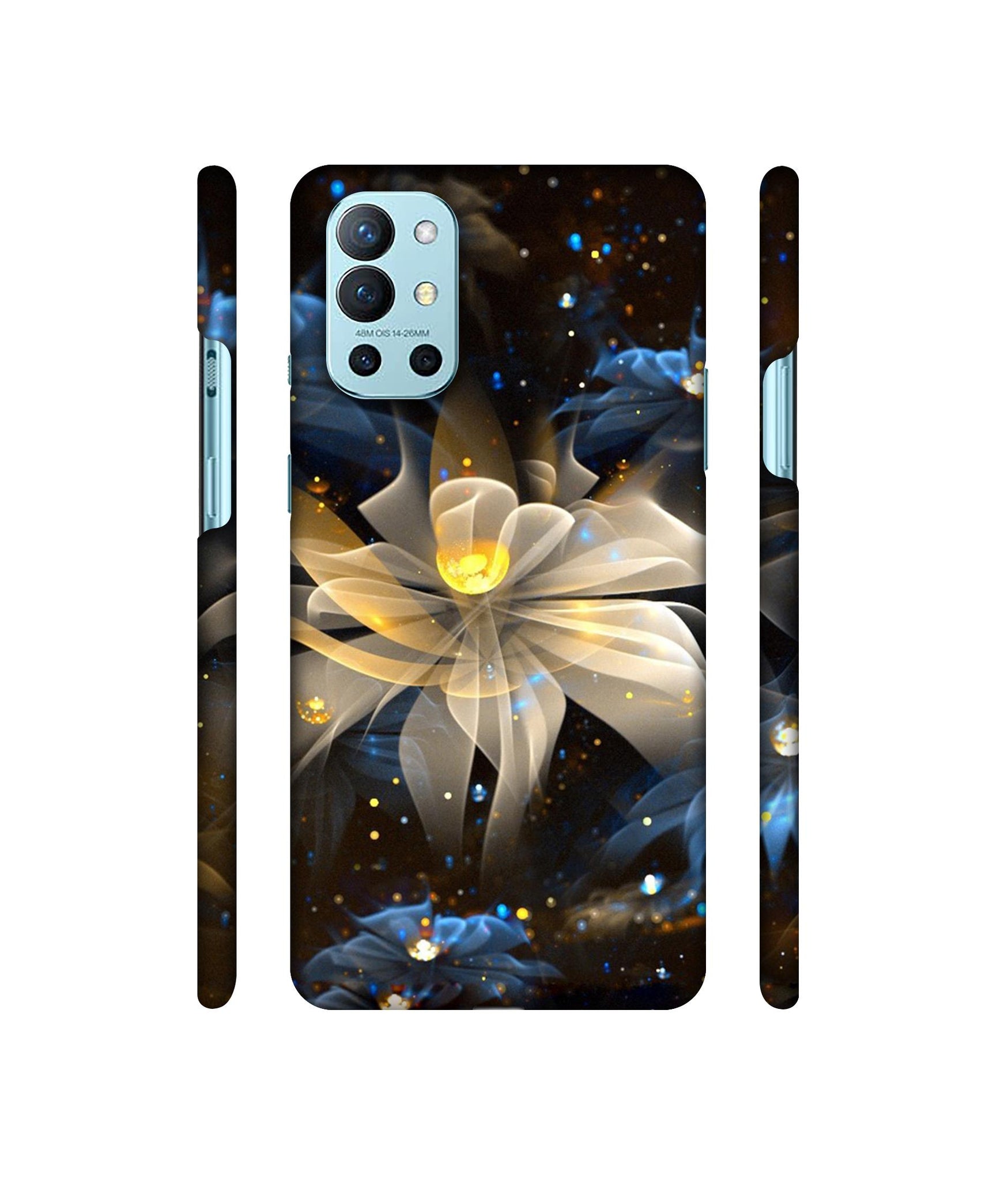 Art Flower Designer Hard Back Cover for OnePlus 9R