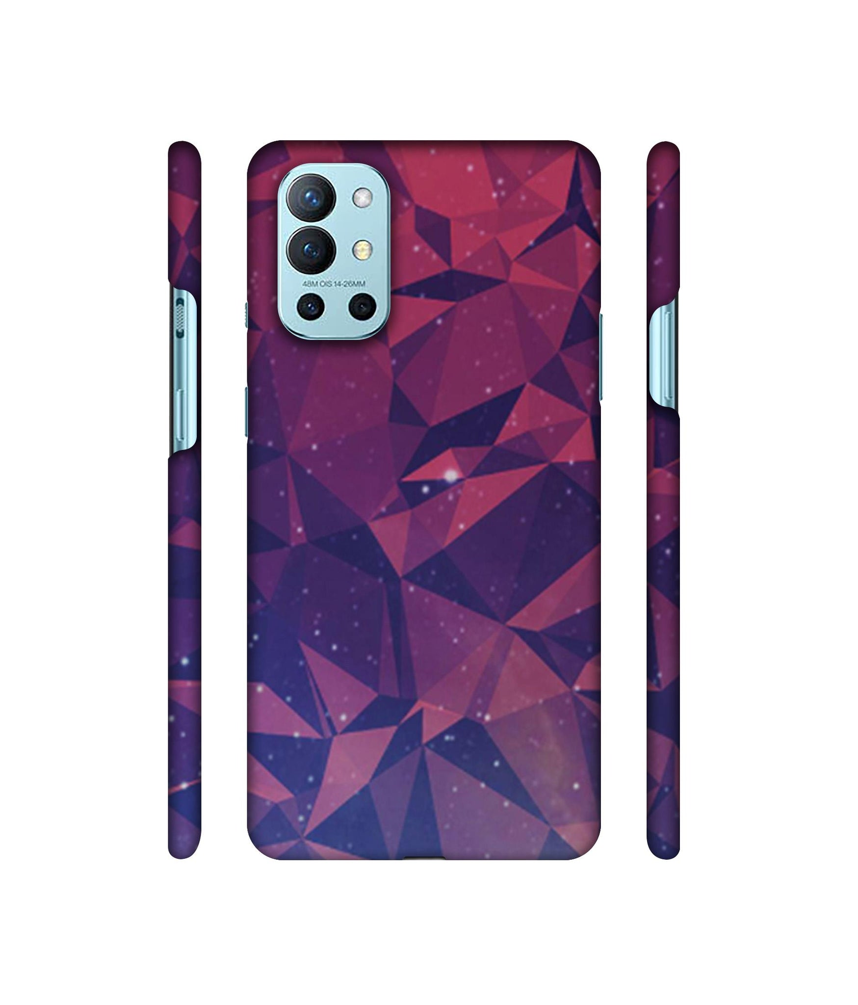 Bad Color Shape Designer Hard Back Cover for OnePlus 9R