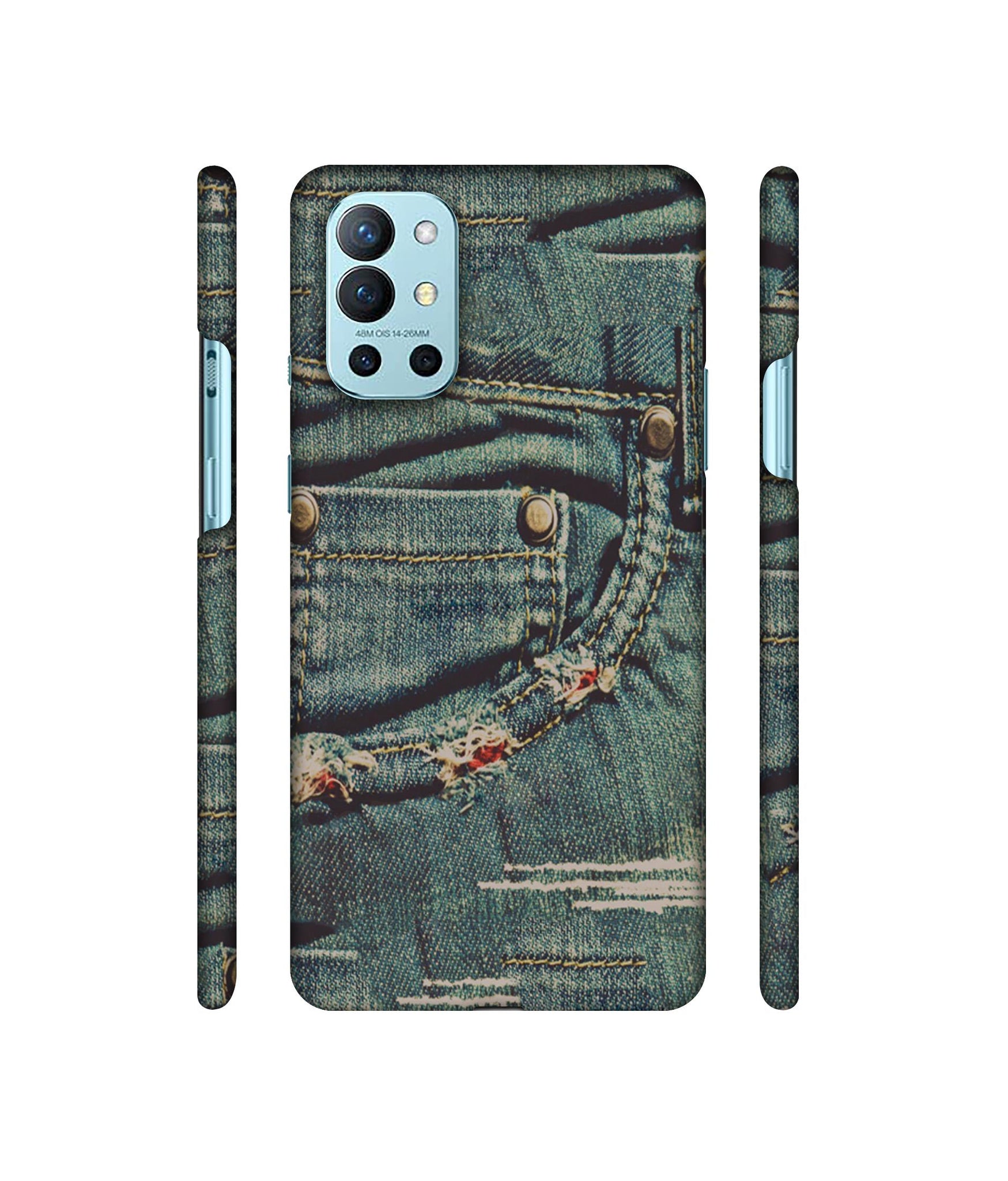 Jeans Designer Hard Back Cover for OnePlus 9R