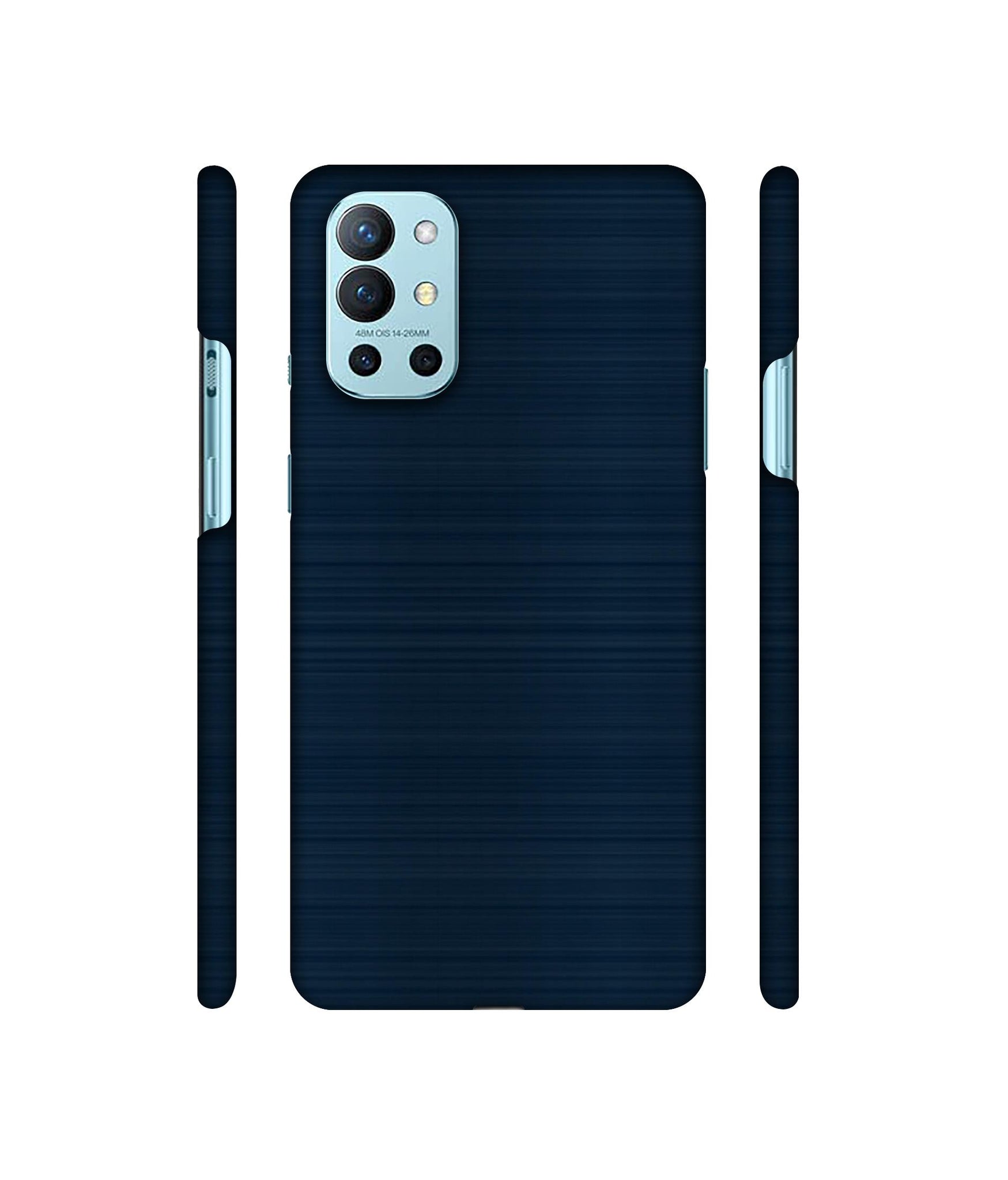 Blue Line Designer Hard Back Cover for OnePlus 9R