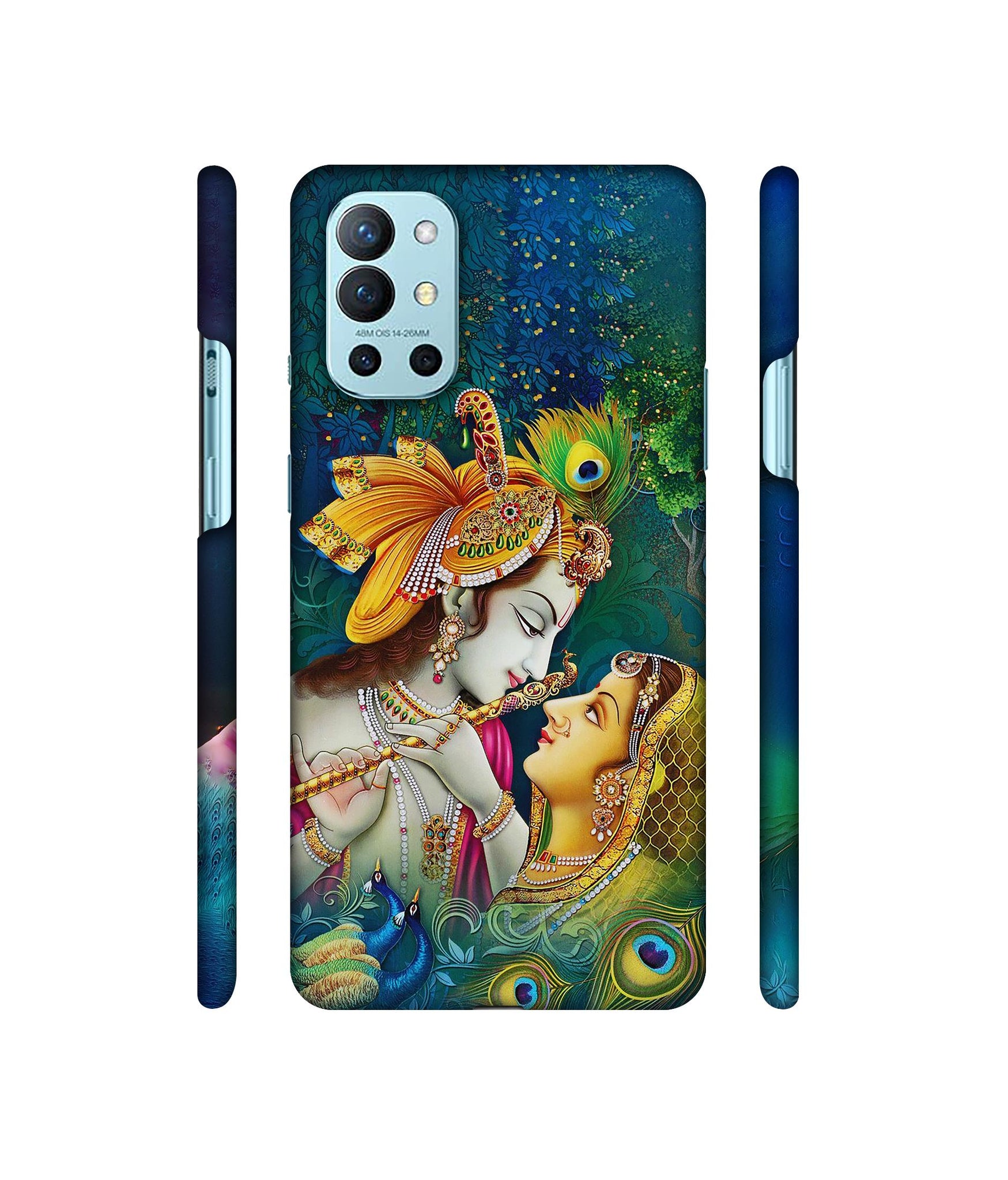 Radha Kishan Love Designer Hard Back Cover for OnePlus 9R