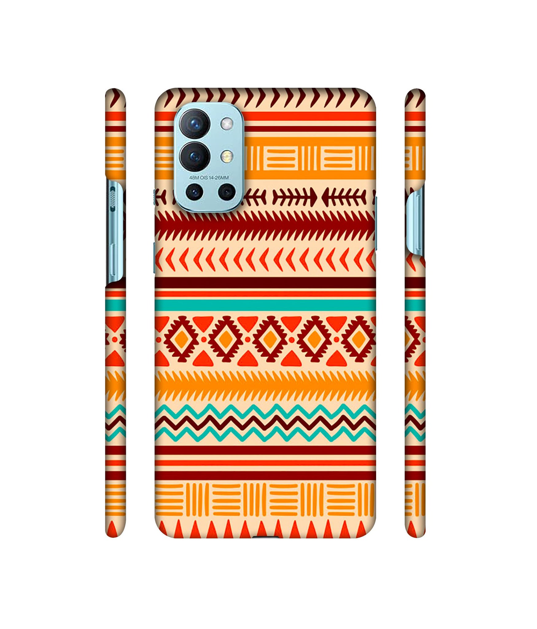 Marathi Rangoli Art Designer Hard Back Cover for OnePlus 9R