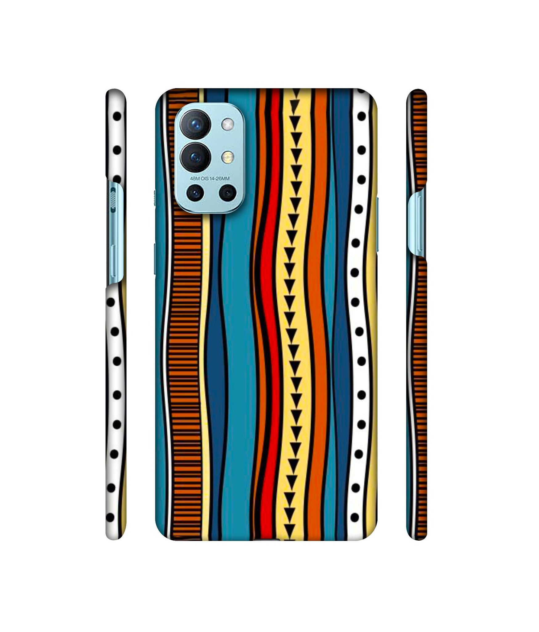 Rangoli Folk Art Designer Hard Back Cover for OnePlus 9R