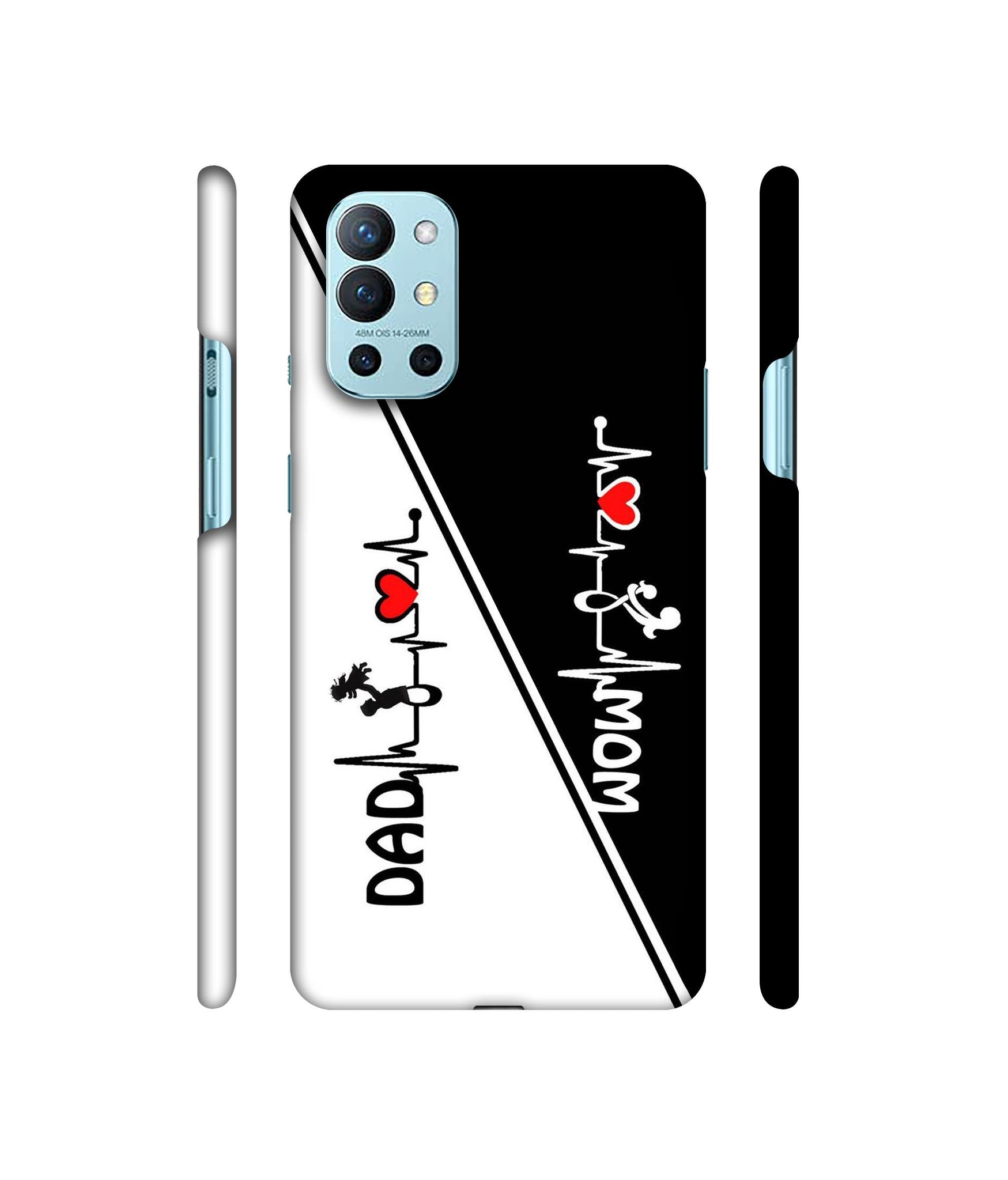 Mom and Dad Lover Designer Hard Back Cover for OnePlus 9R