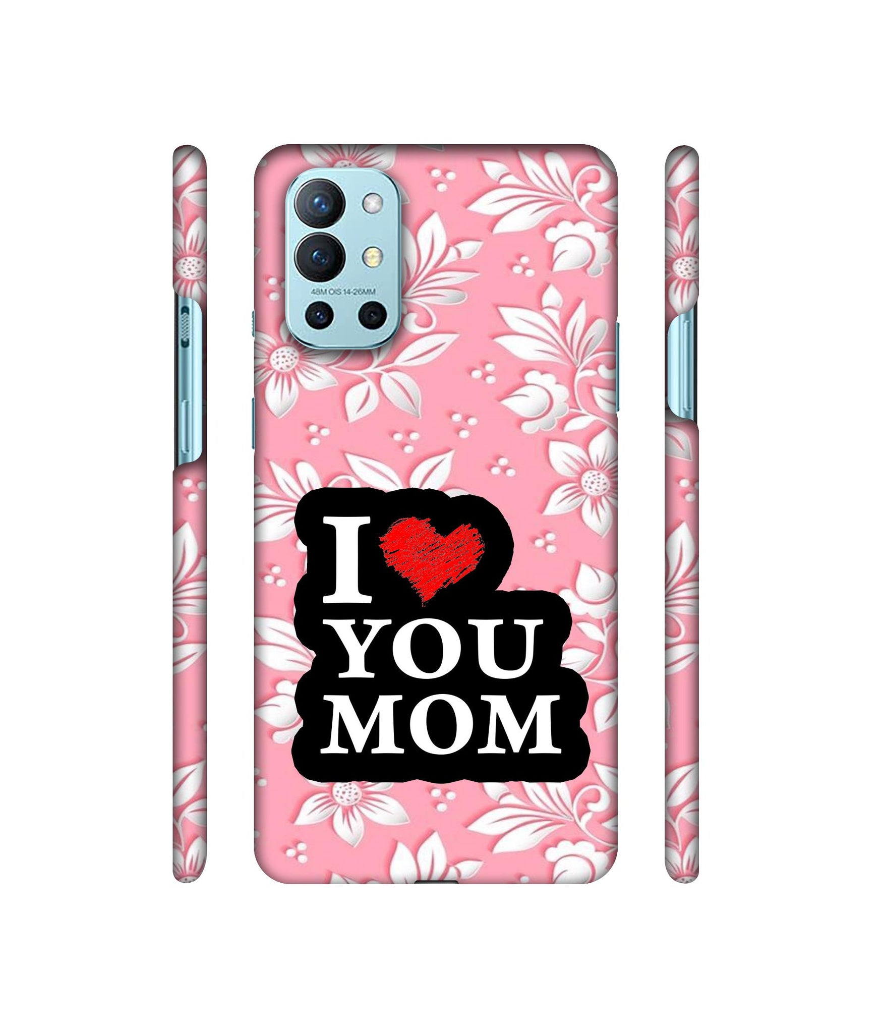 I Love Mom Designer Hard Back Cover for OnePlus 9R