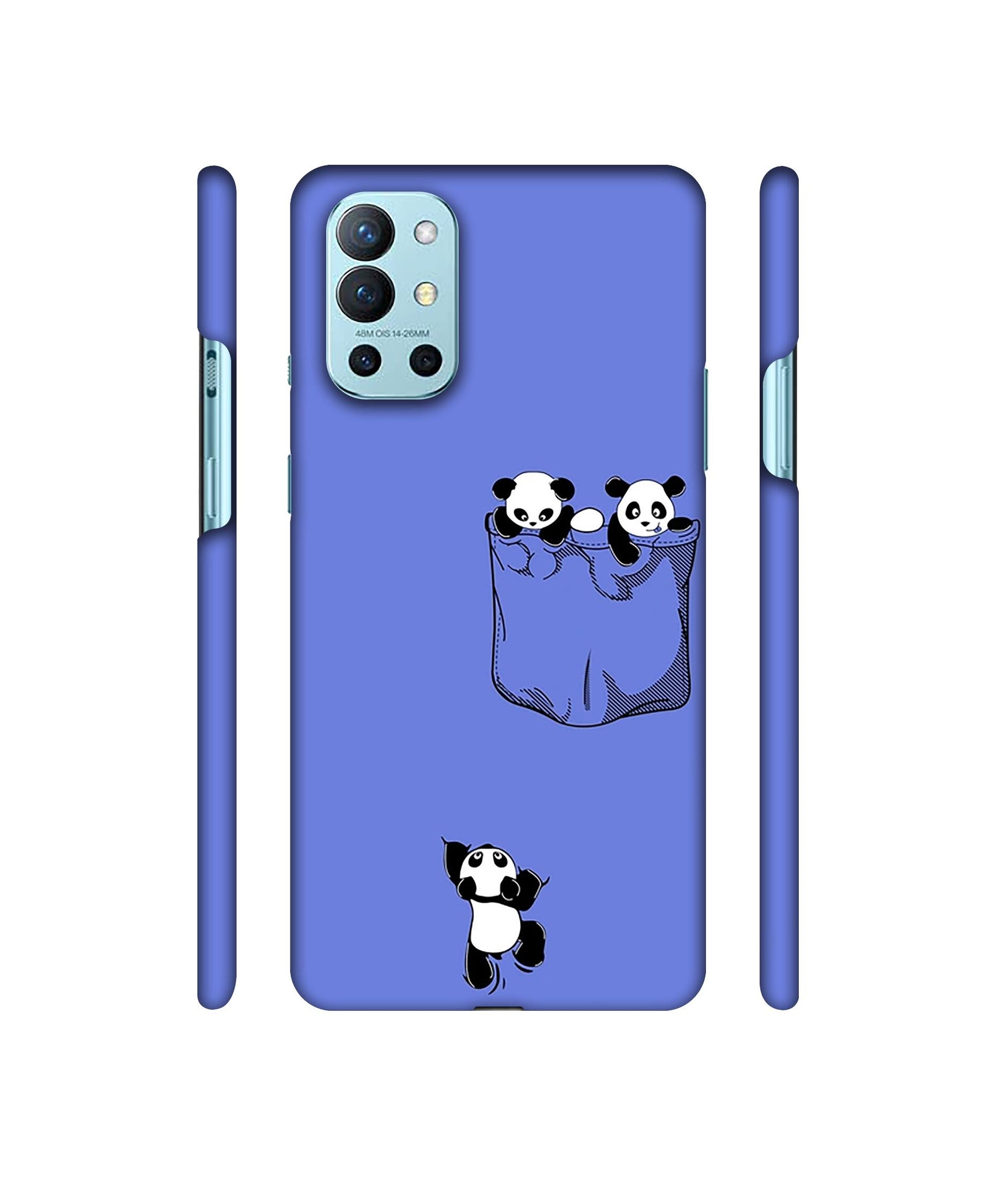 Poket Panda Designer Hard Back Cover for OnePlus 9R
