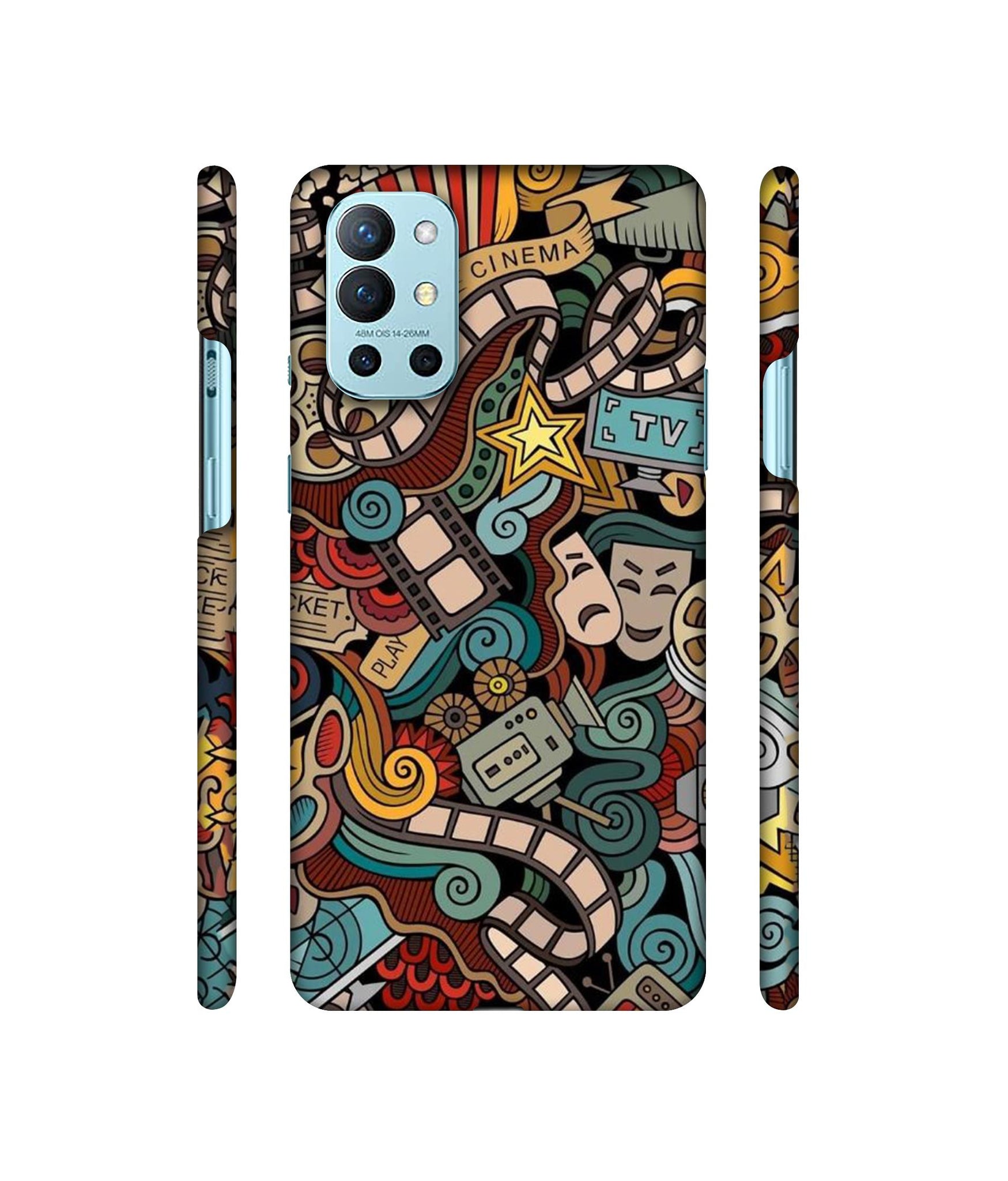 Movies Designer Hard Back Cover for OnePlus 9R