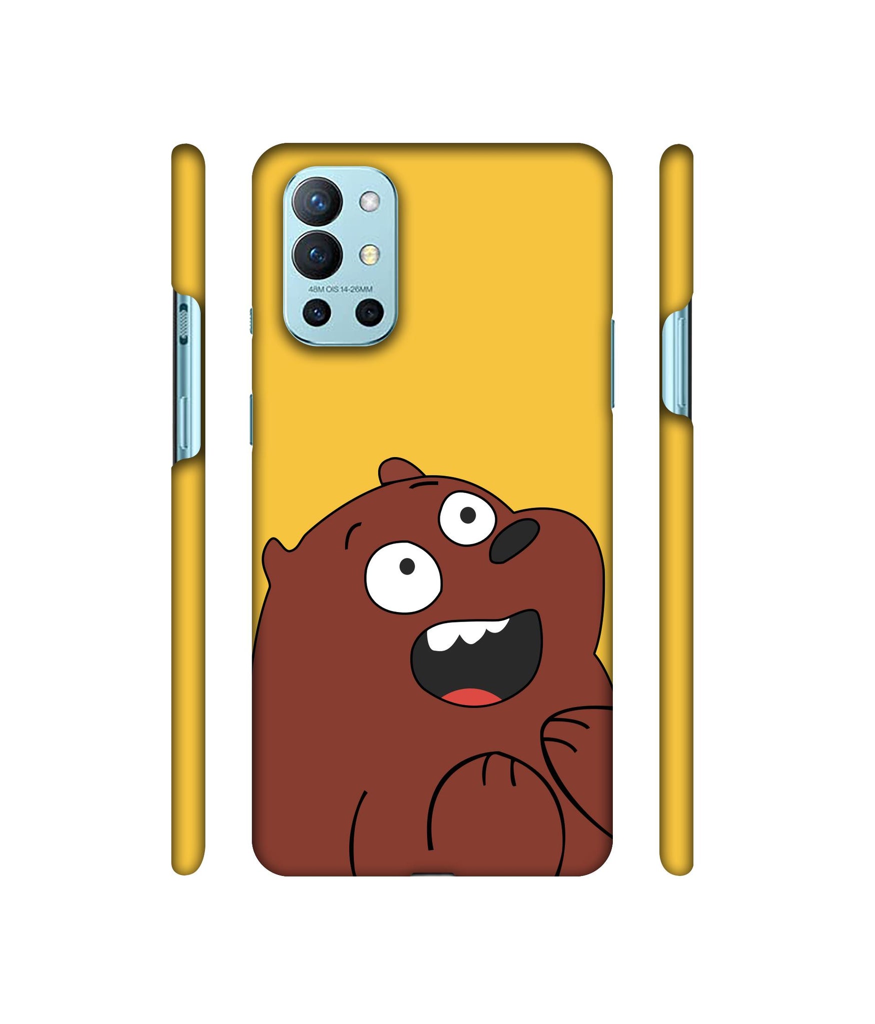 Surprice Face Beer Designer Hard Back Cover for OnePlus 9R