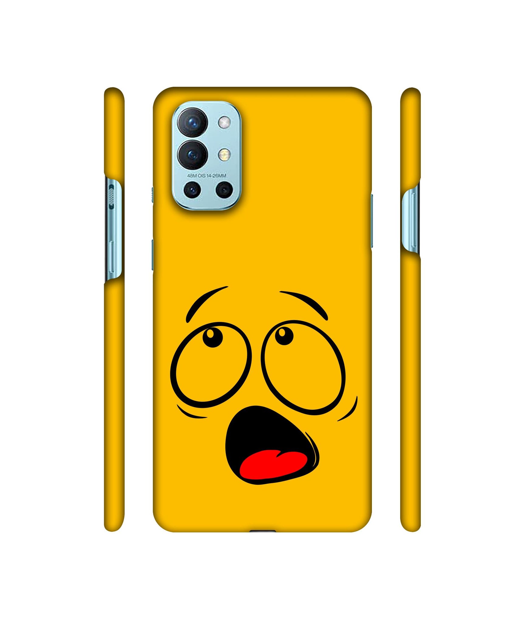 Scary Face Designer Hard Back Cover for OnePlus 9R