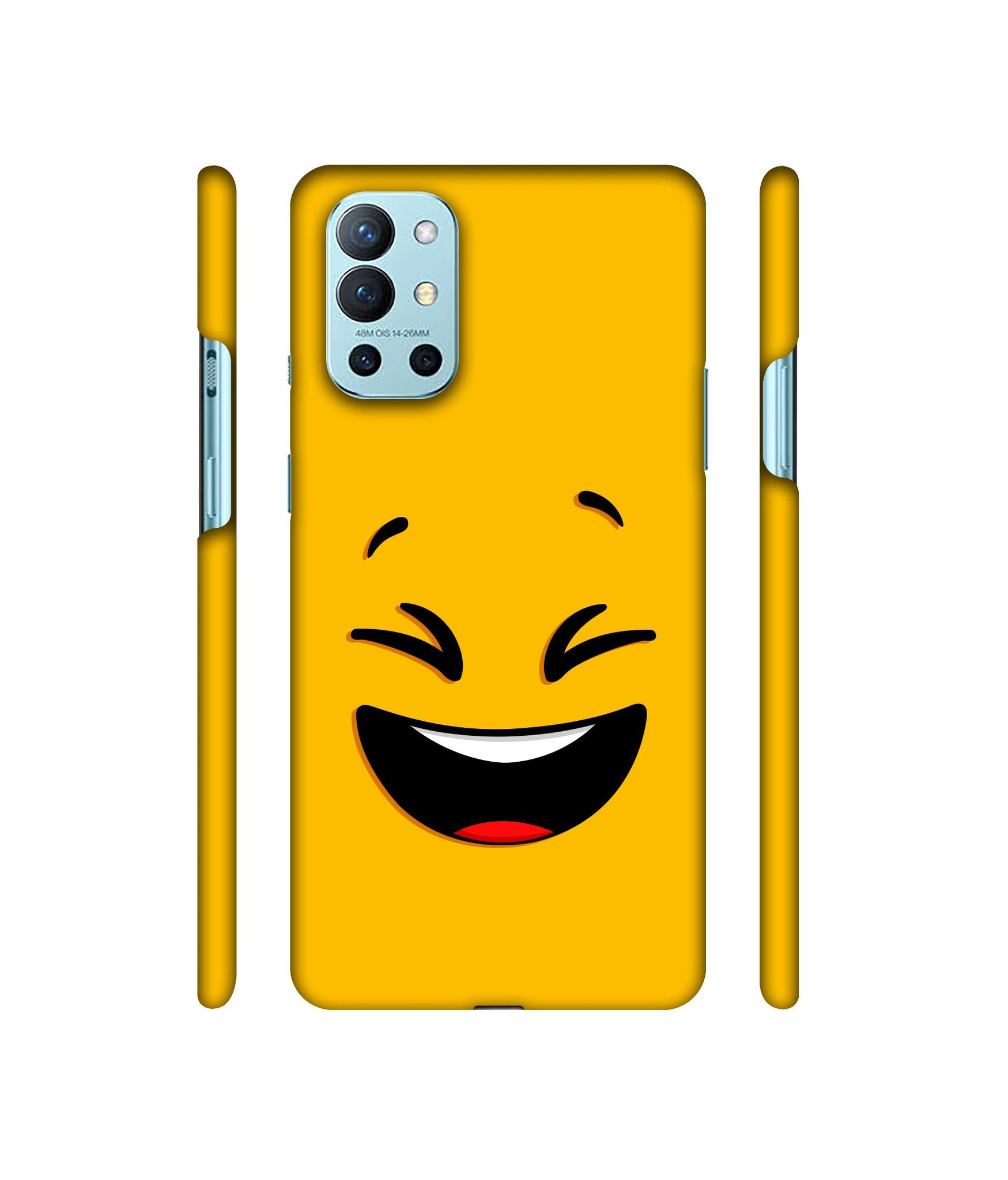 Smile Face Designer Hard Back Cover for OnePlus 9R