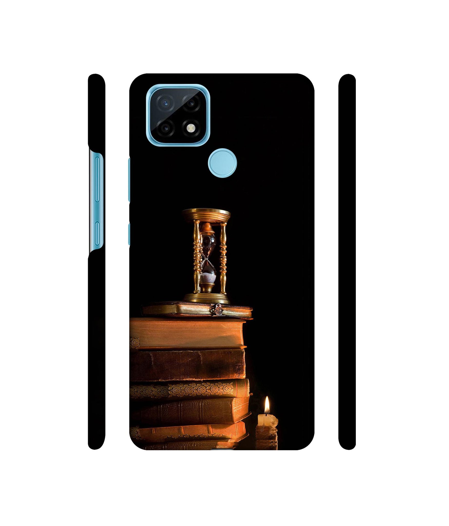 Magic Candles Books Designer Hard Back Cover for Realme C21