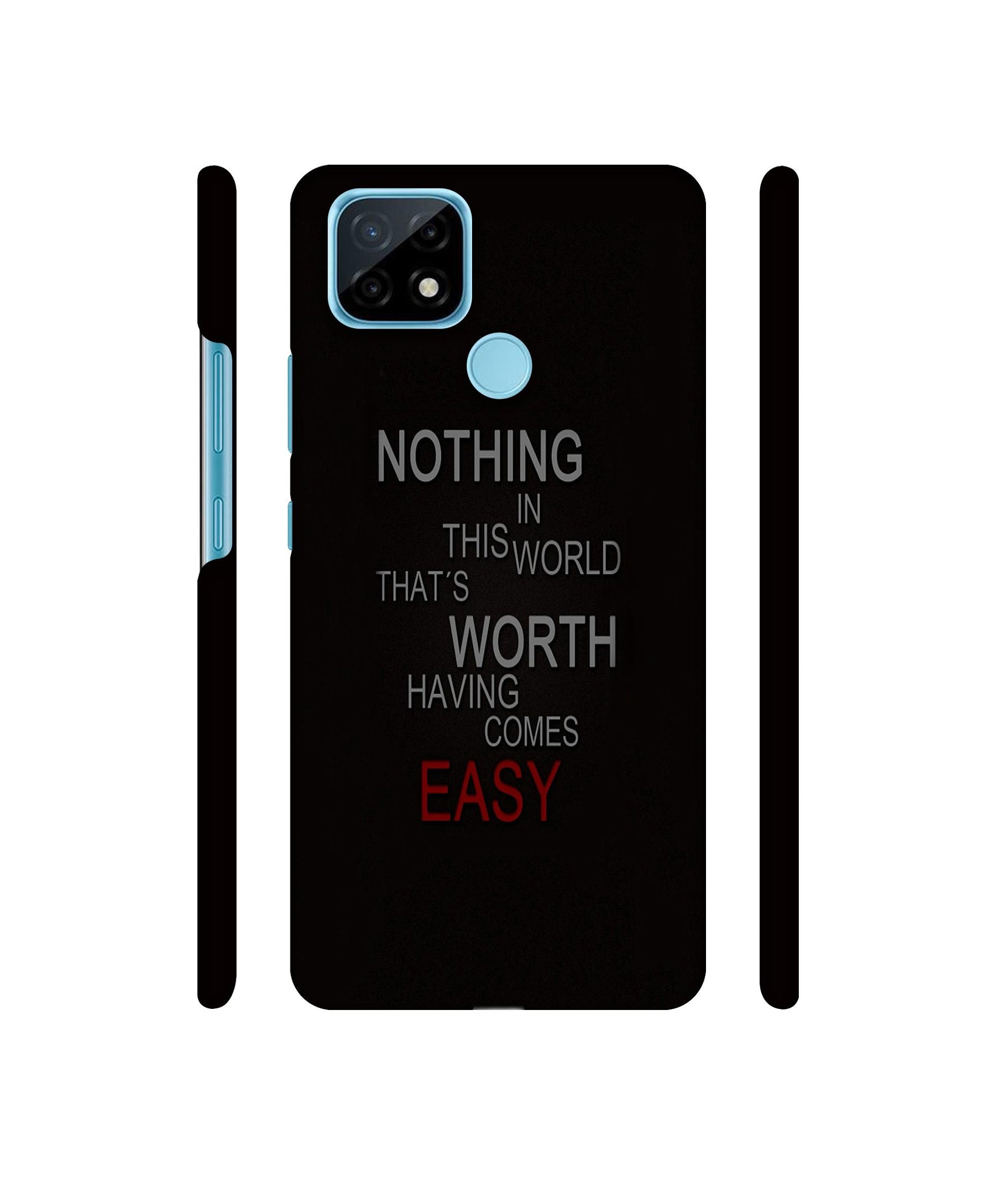 Life Quotes Designer Hard Back Cover for Realme C21