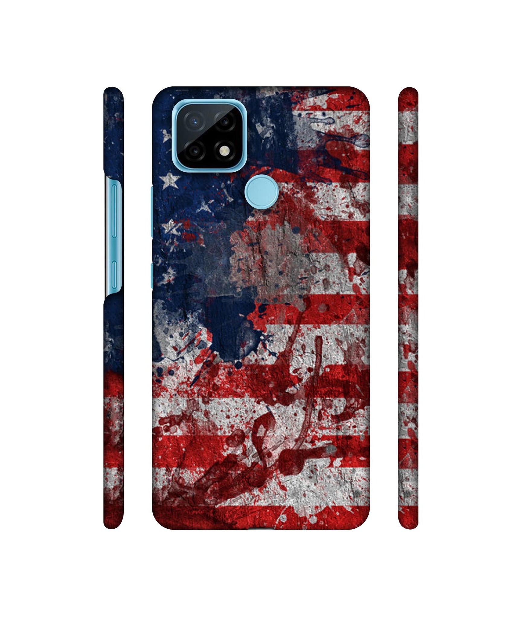 Painting American Designer Hard Back Cover for Realme C21