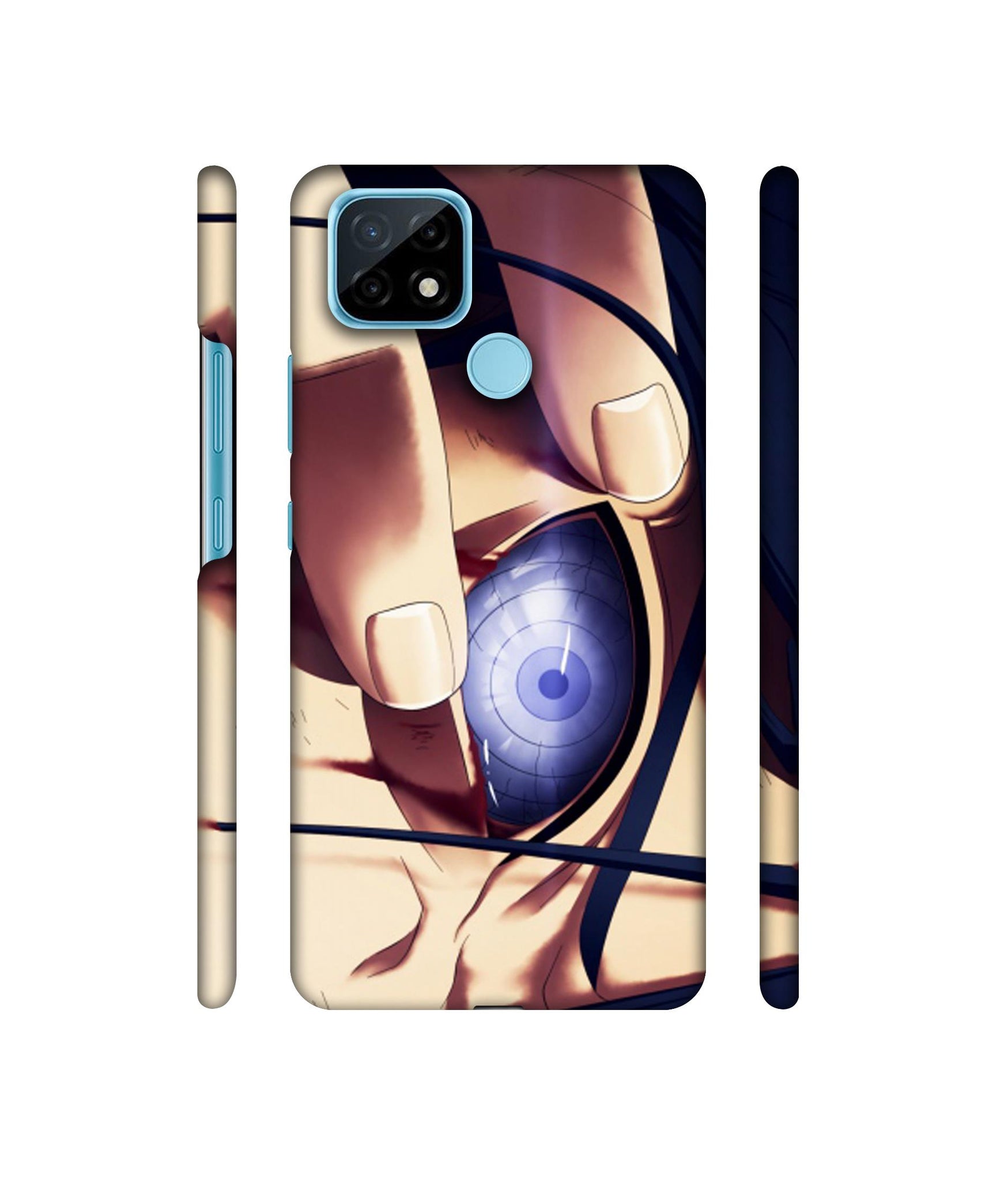 Anime Naruto Eye Designer Hard Back Cover for Realme C21