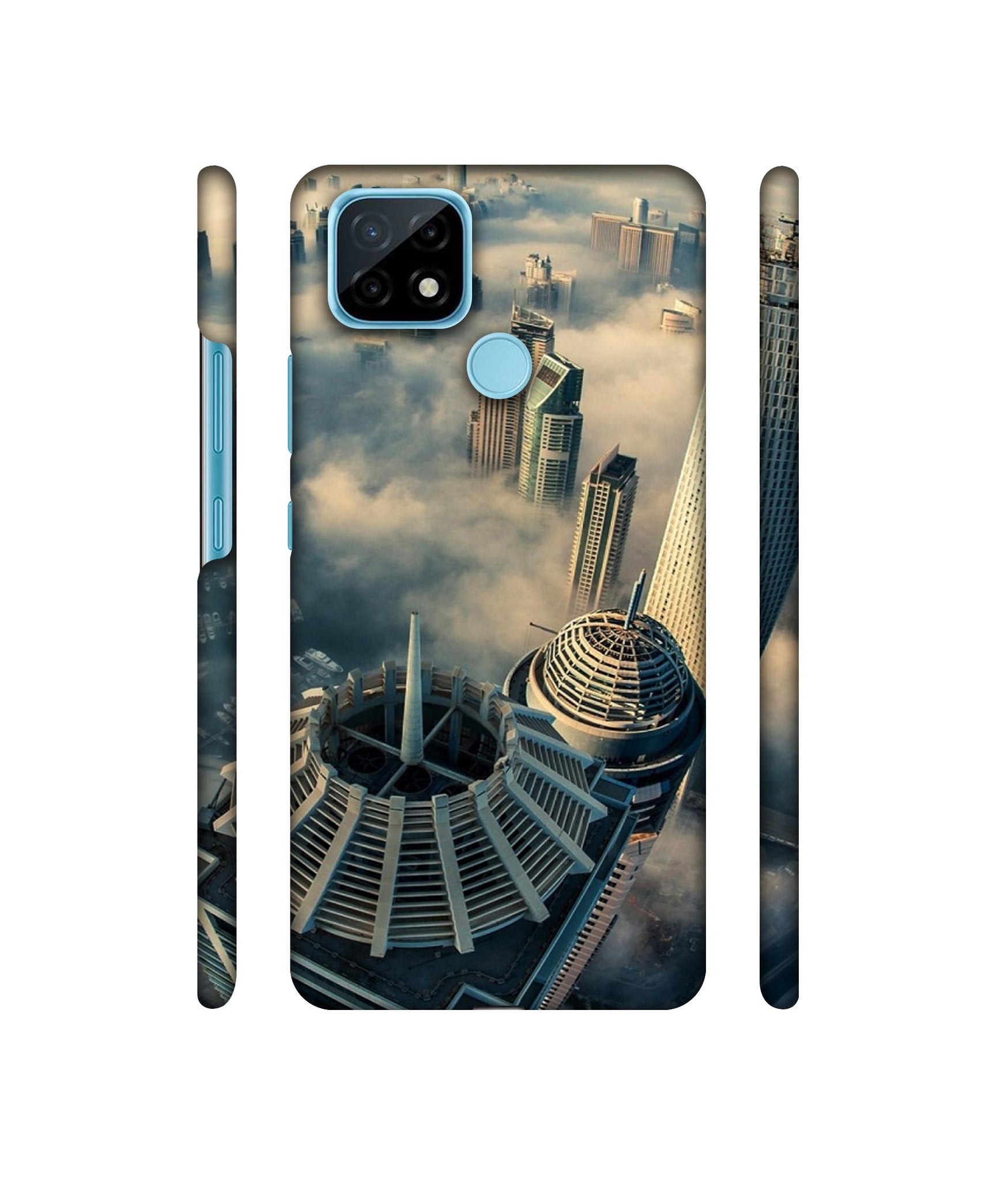 City Scapes Designer Hard Back Cover for Realme C21