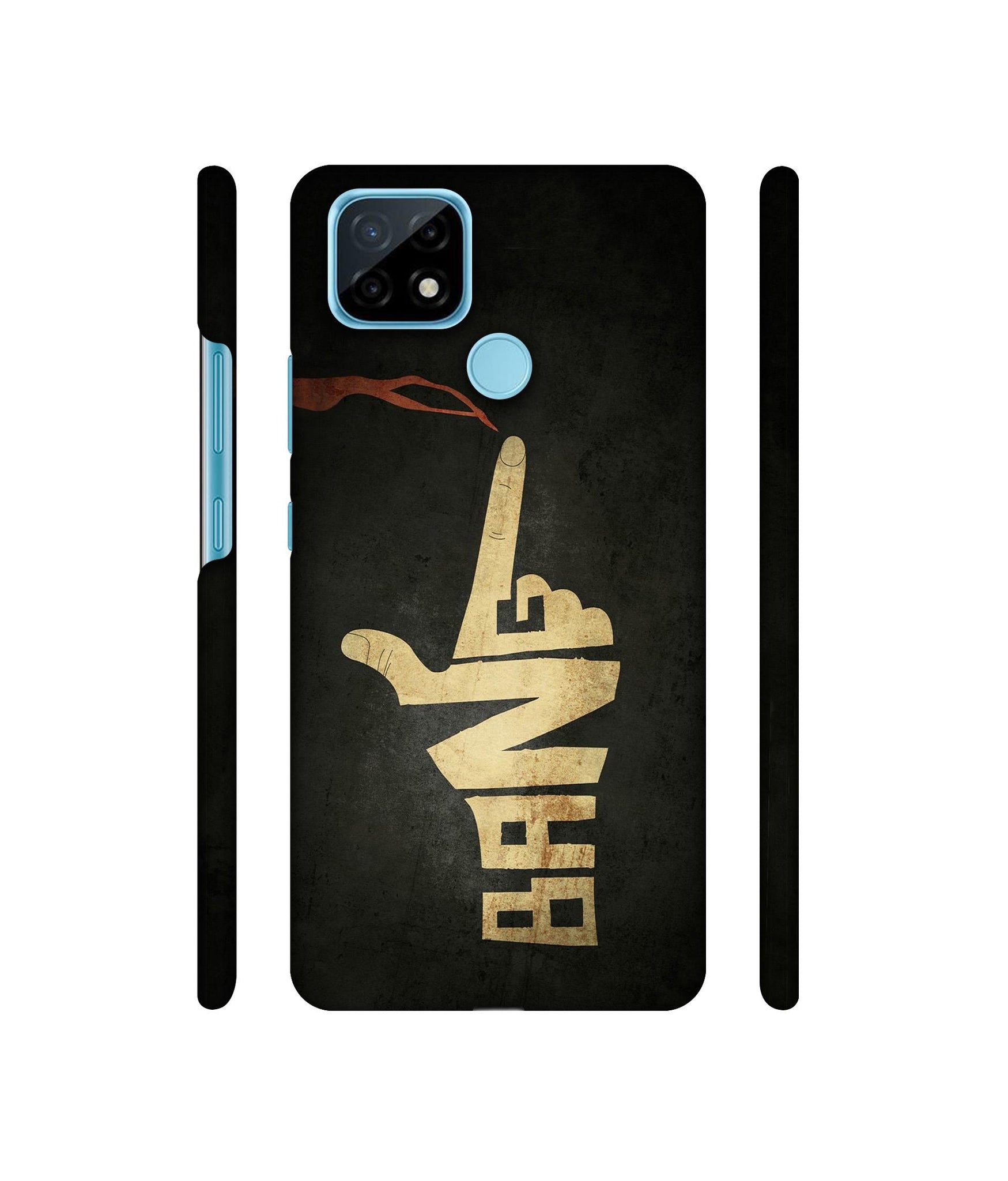 Pointing Designer Hard Back Cover for Realme C21