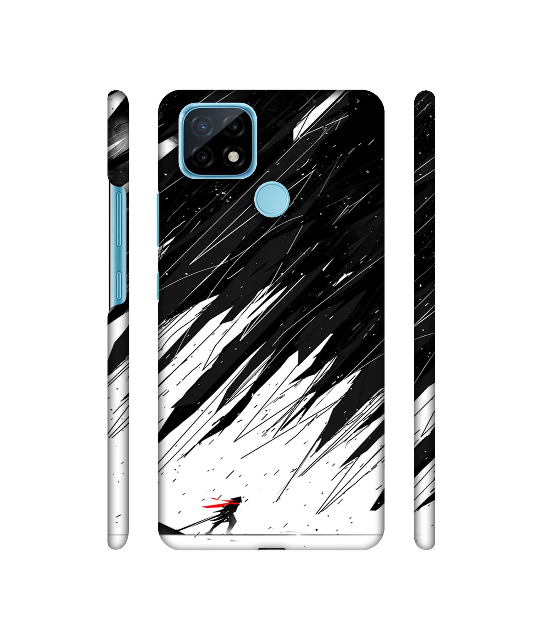 Geometric Strom Designer Hard Back Cover for Realme C21