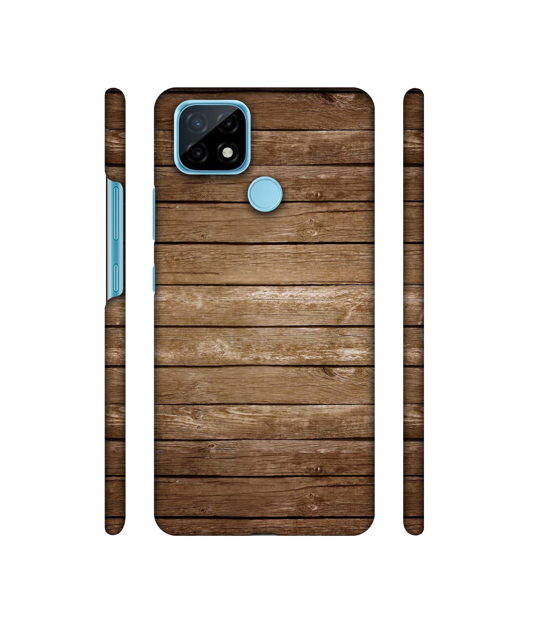 Wood Designer Hard Back Cover for Realme C21