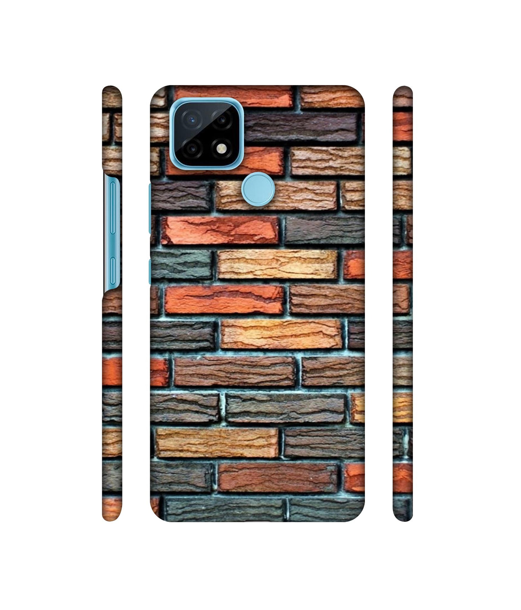 Brick Wall Designer Hard Back Cover for Realme C21