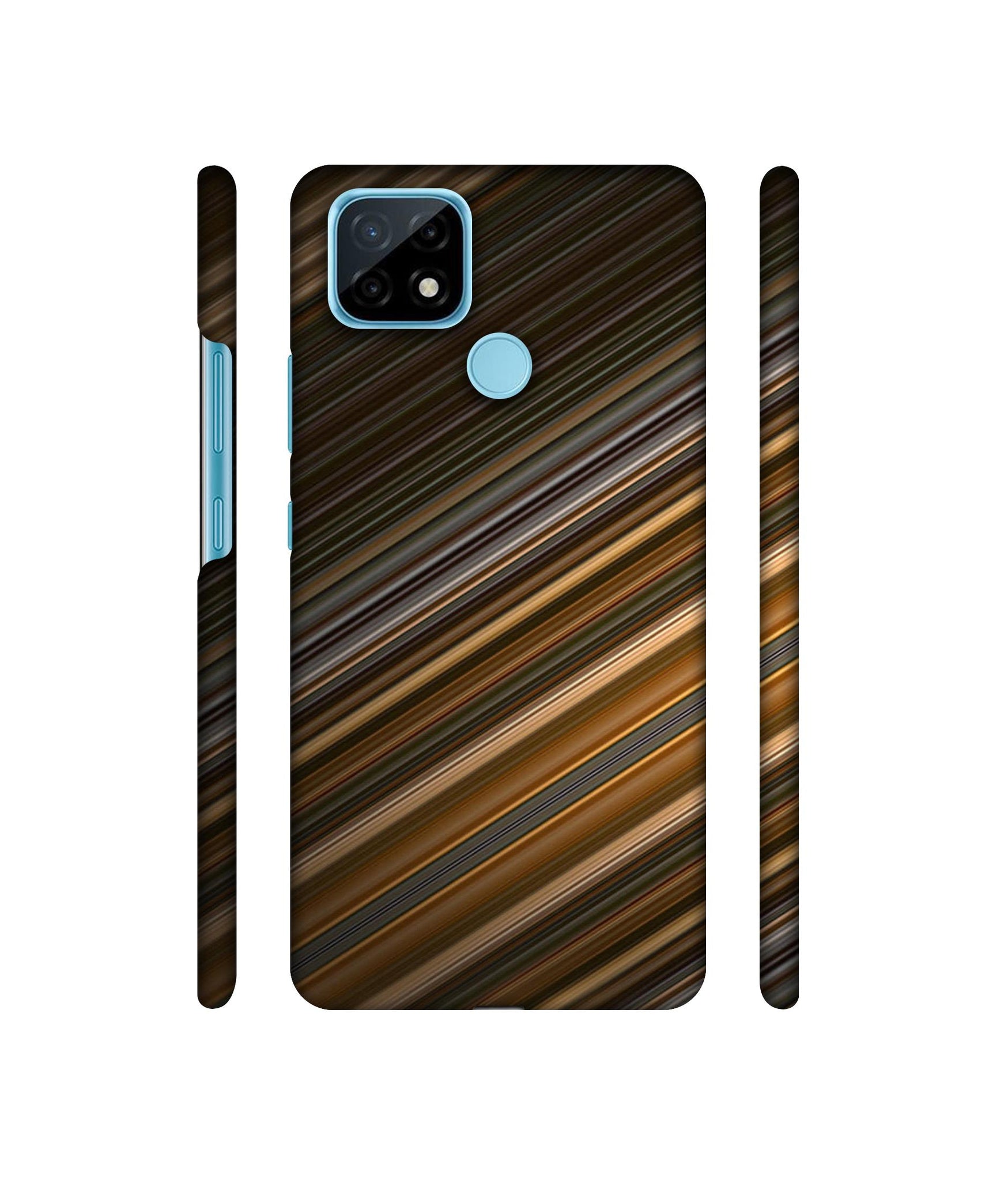 Stripes Designer Hard Back Cover for Realme C21