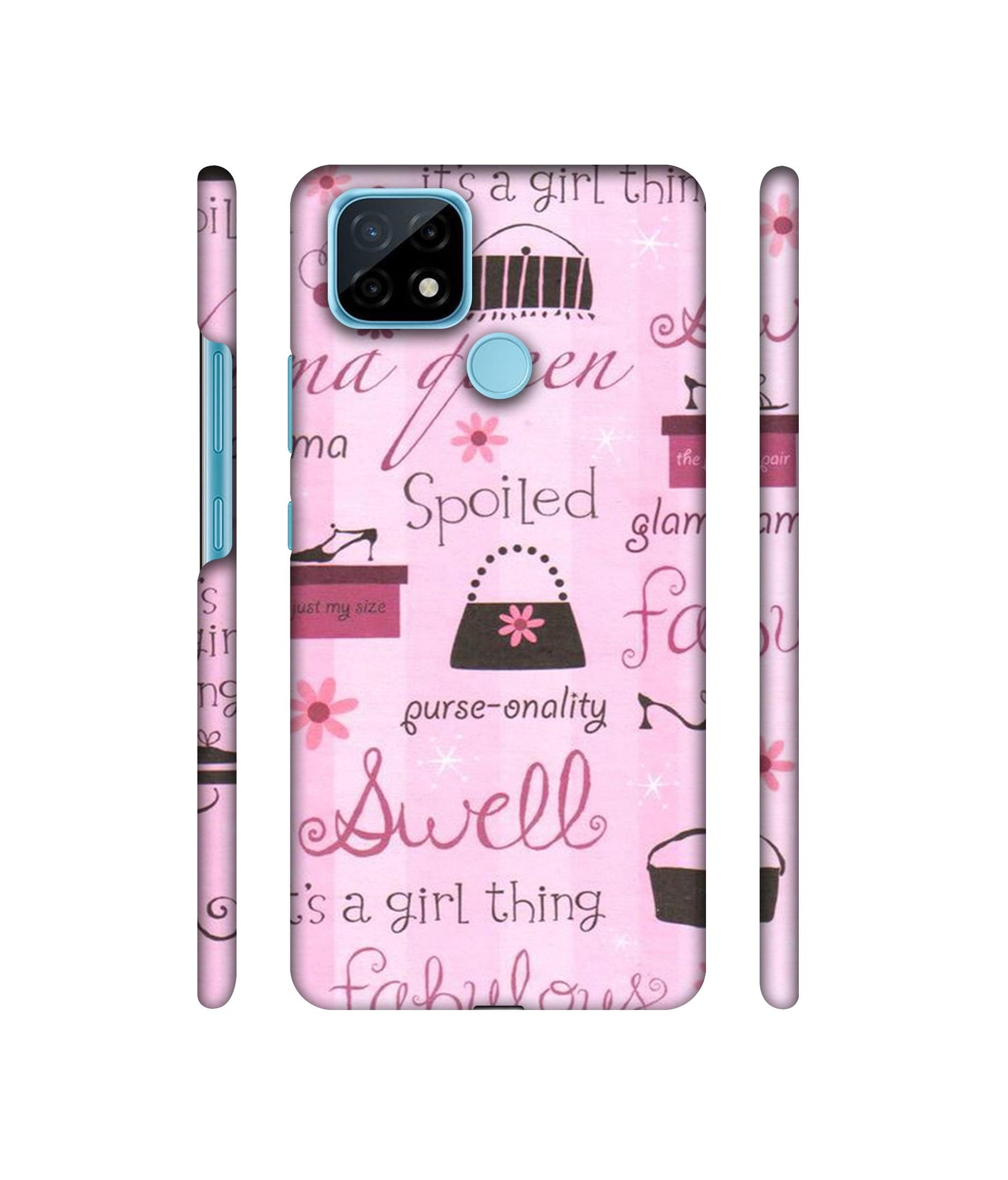 Its A Girl Thing Designer Hard Back Cover for Realme C21