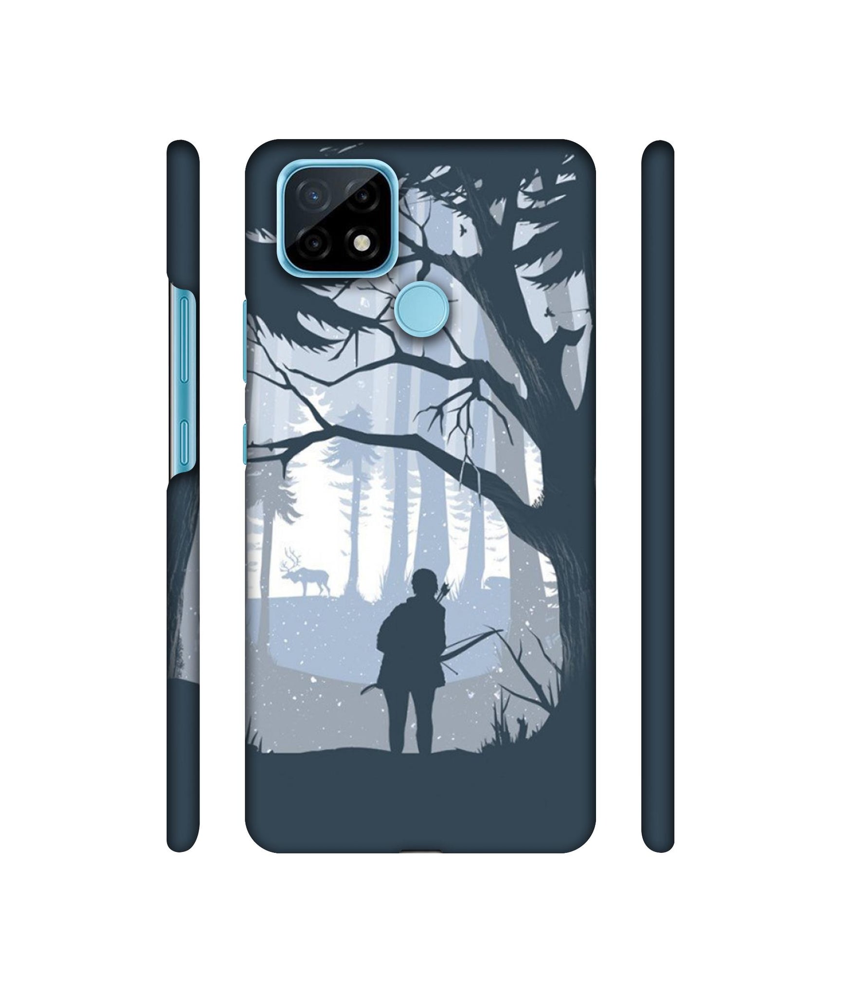 Hunter Designer Hard Back Cover for Realme C21