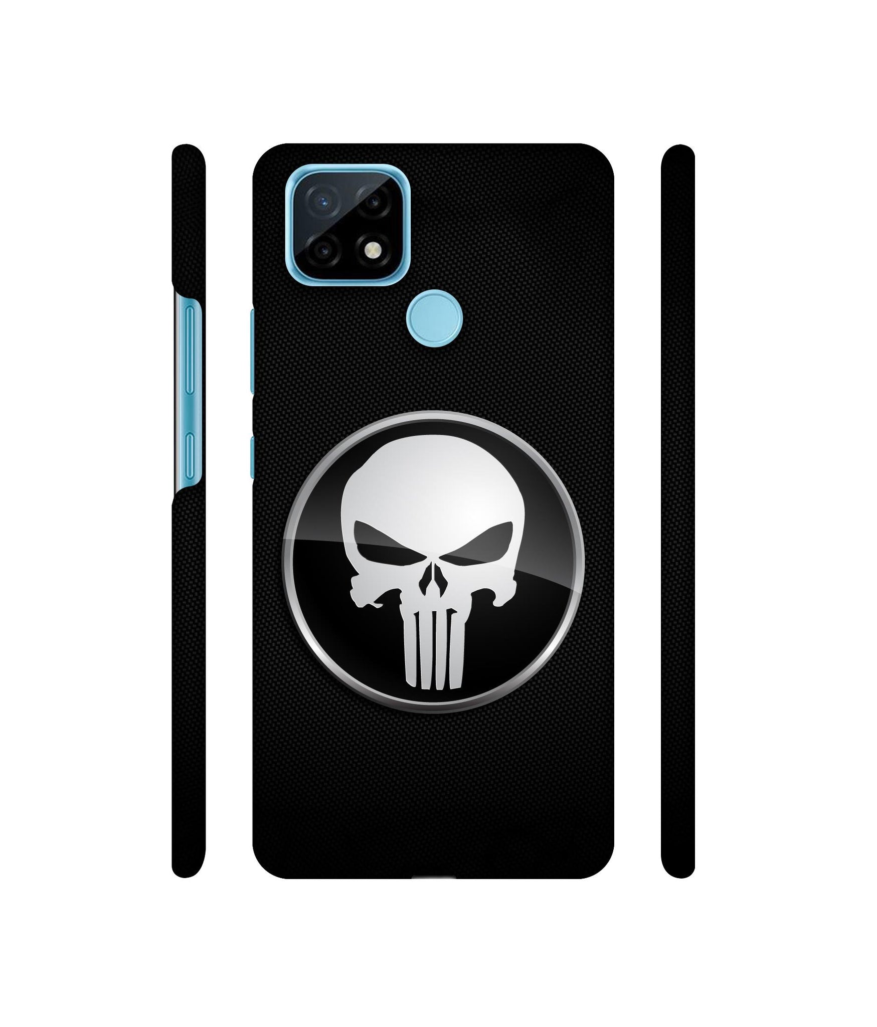 Skull Pattern Designer Hard Back Cover for Realme C21