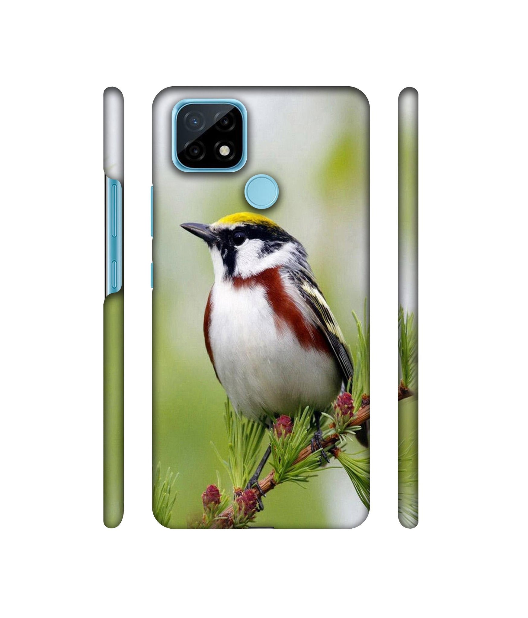 Bird Pattern Designer Hard Back Cover for Realme C21