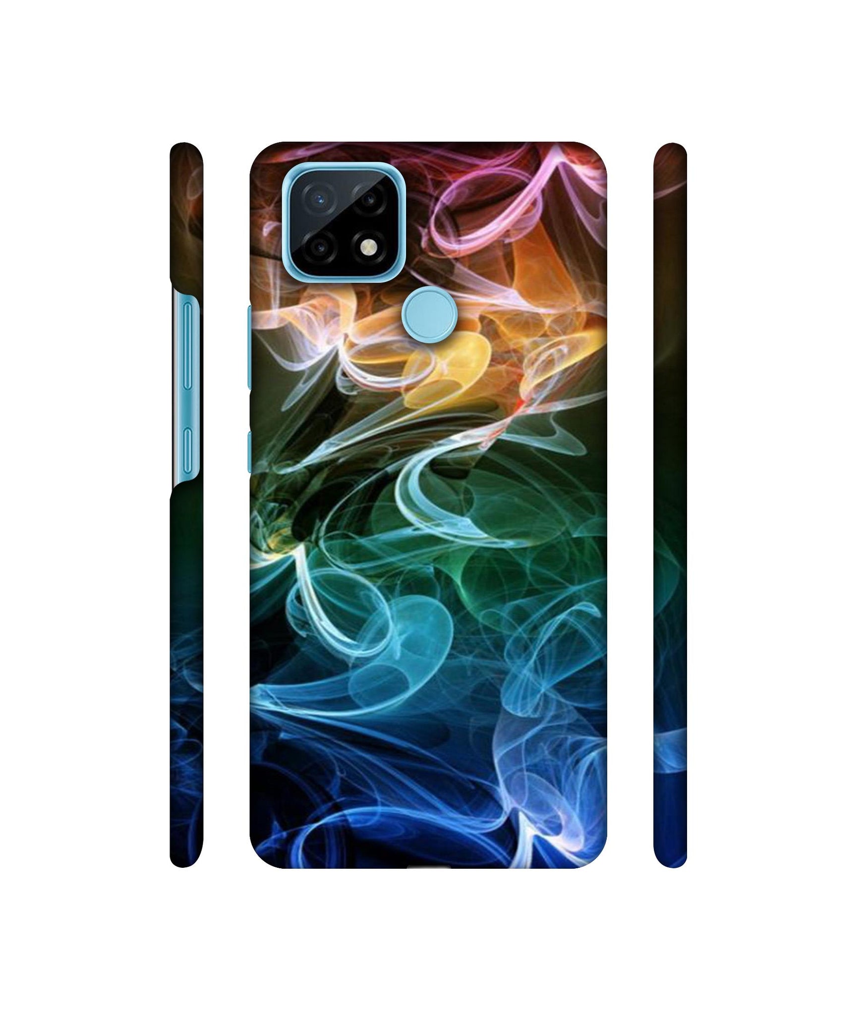 Smoky Pattern Designer Hard Back Cover for Realme C21