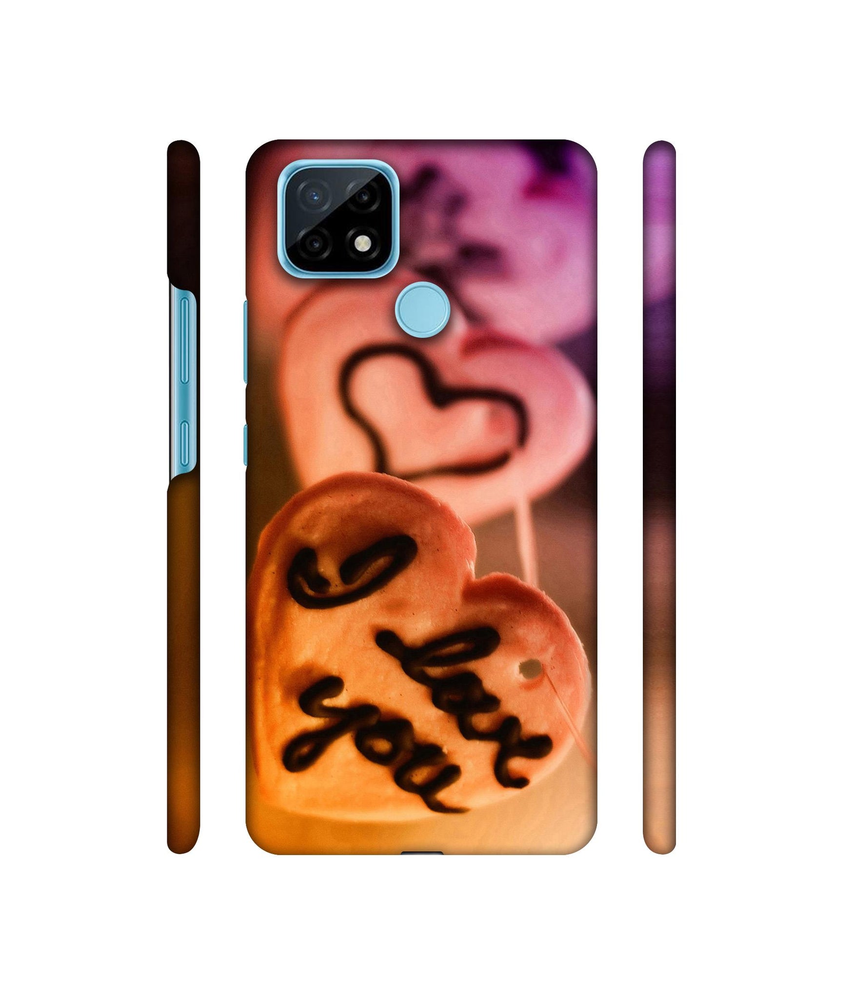 I Love you Designer Hard Back Cover for Realme C21