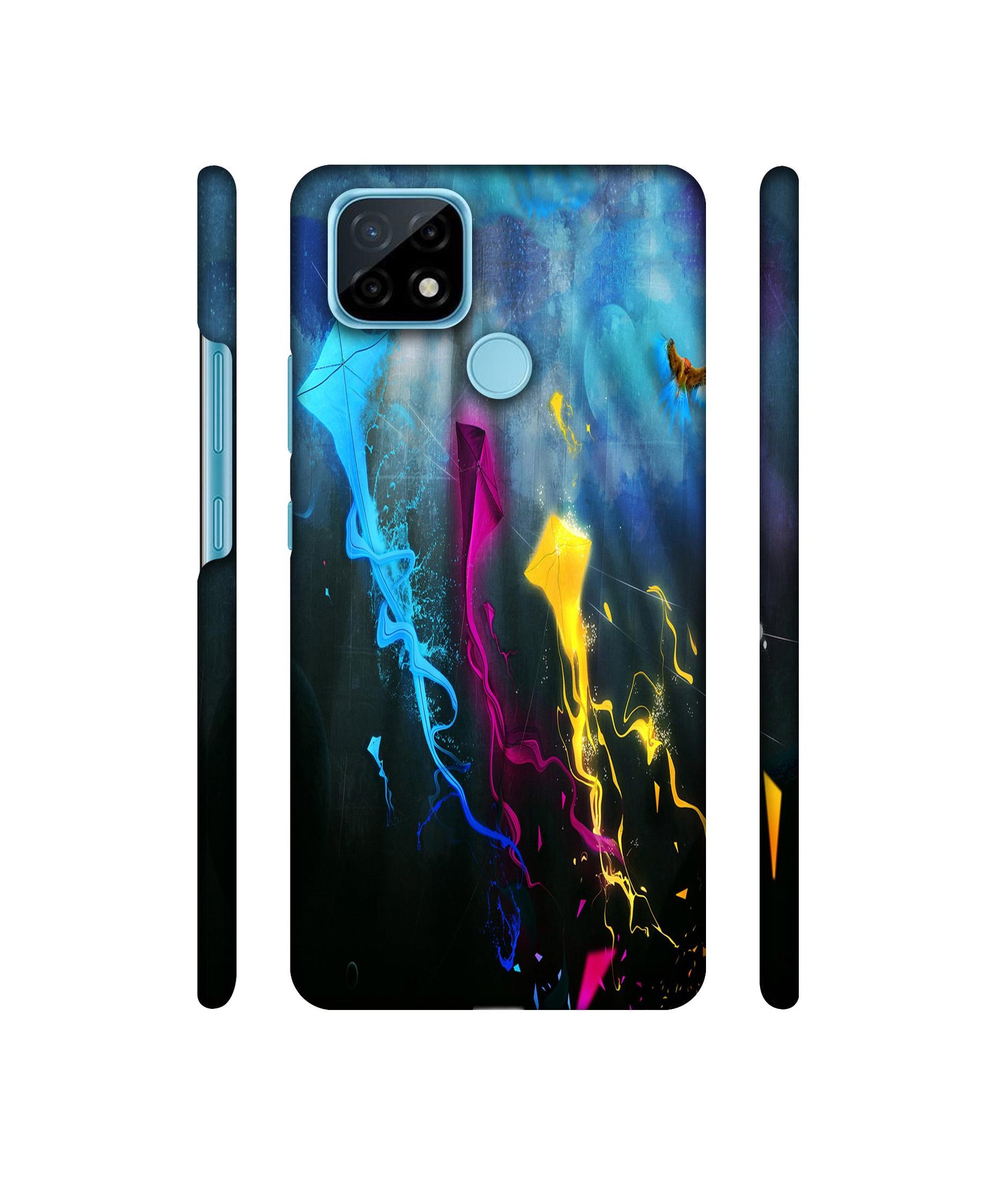 Kites Designer Hard Back Cover for Realme C21