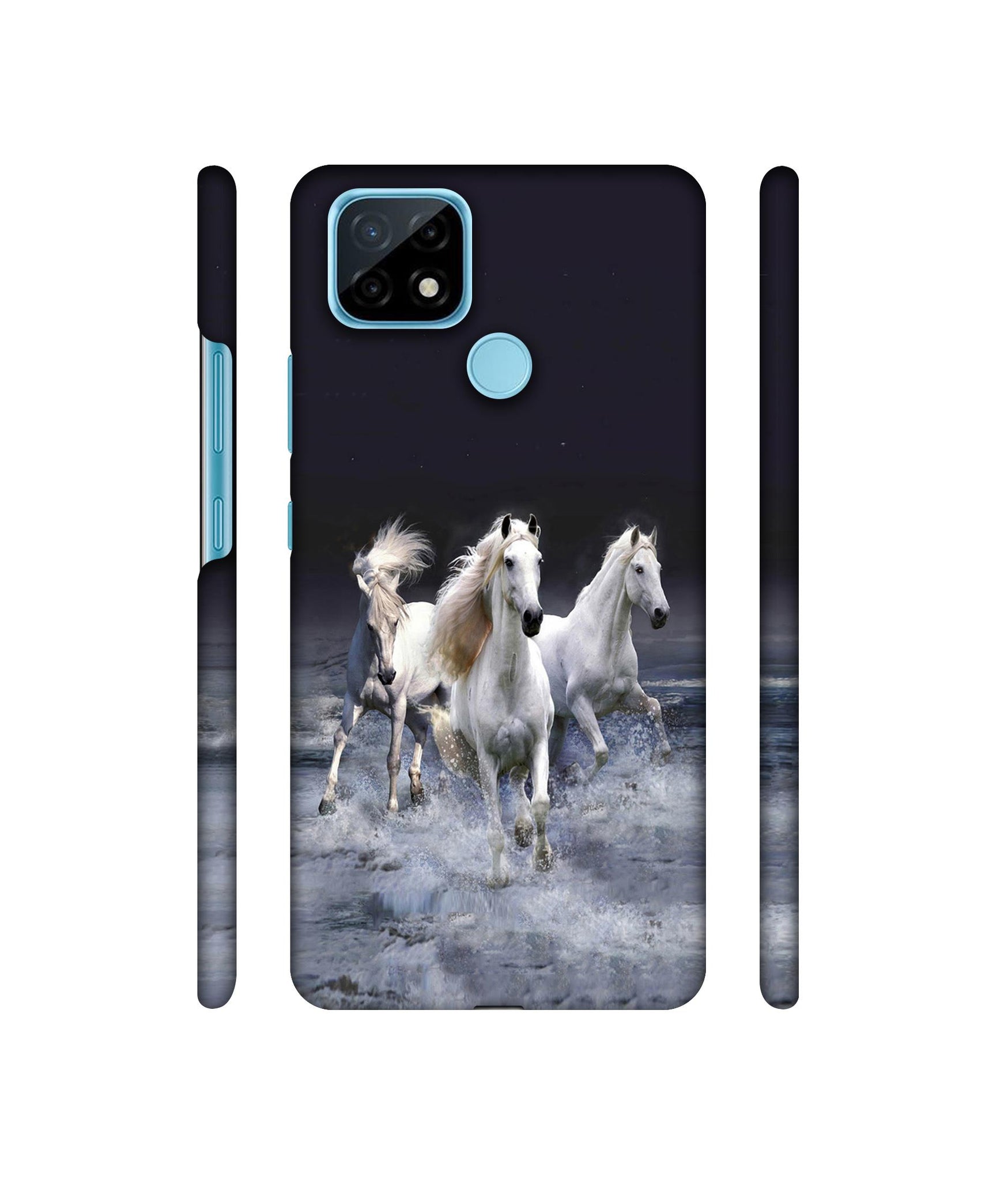 Mystic Horse Designer Hard Back Cover for Realme C21