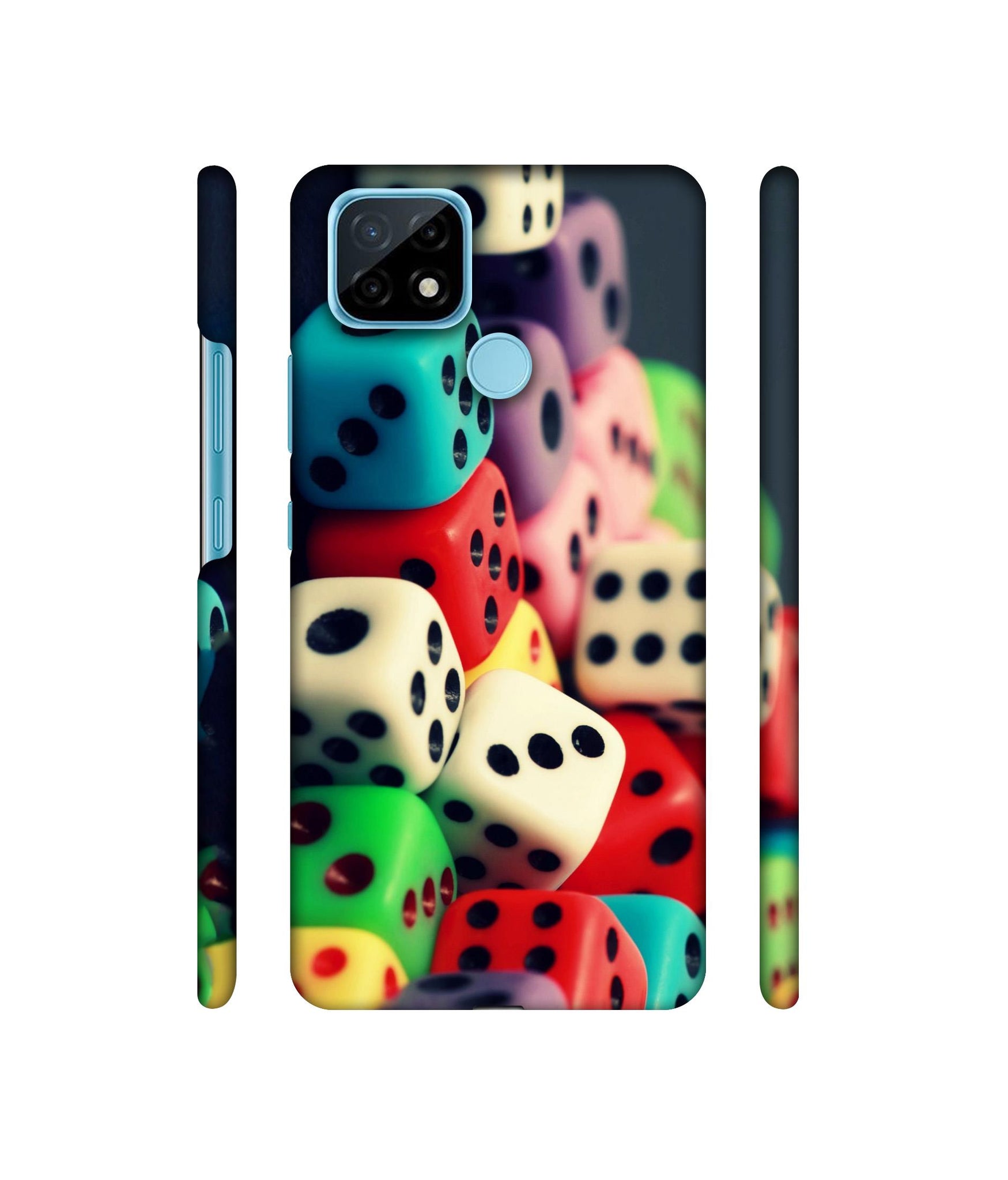 Dice Designer Hard Back Cover for Realme C21