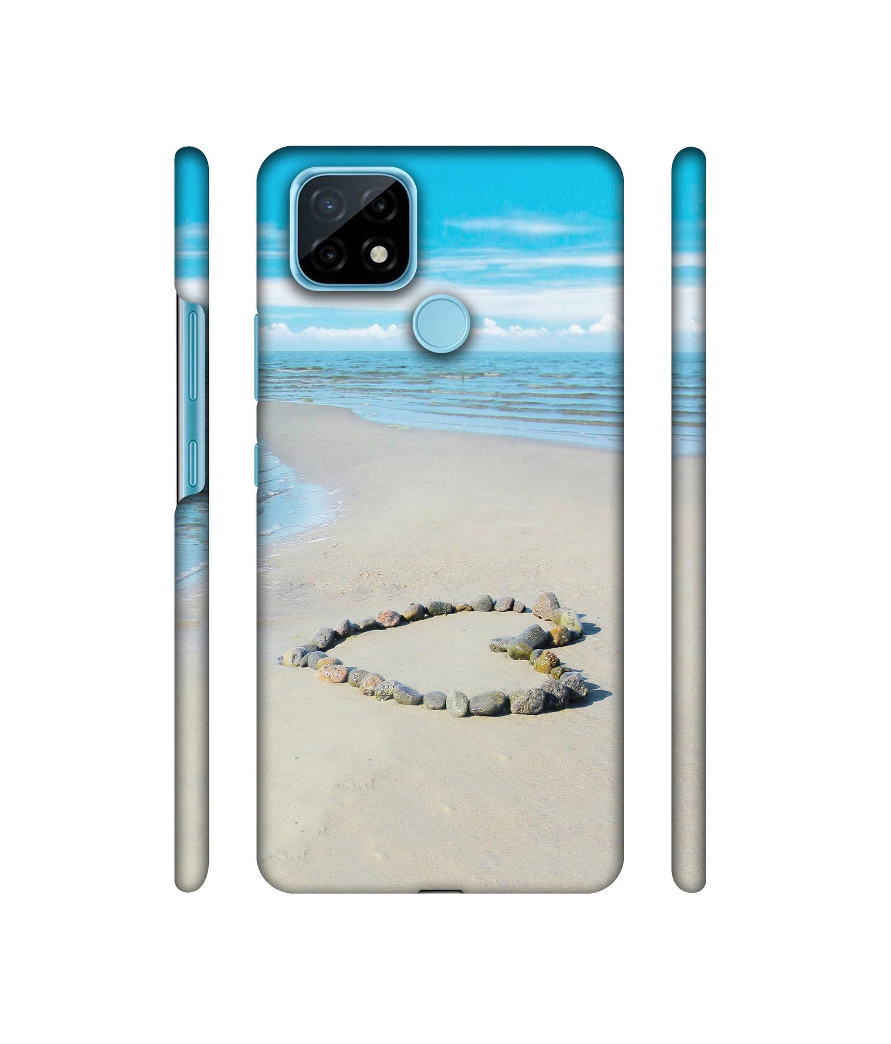 Stone Love Designer Hard Back Cover for Realme C21