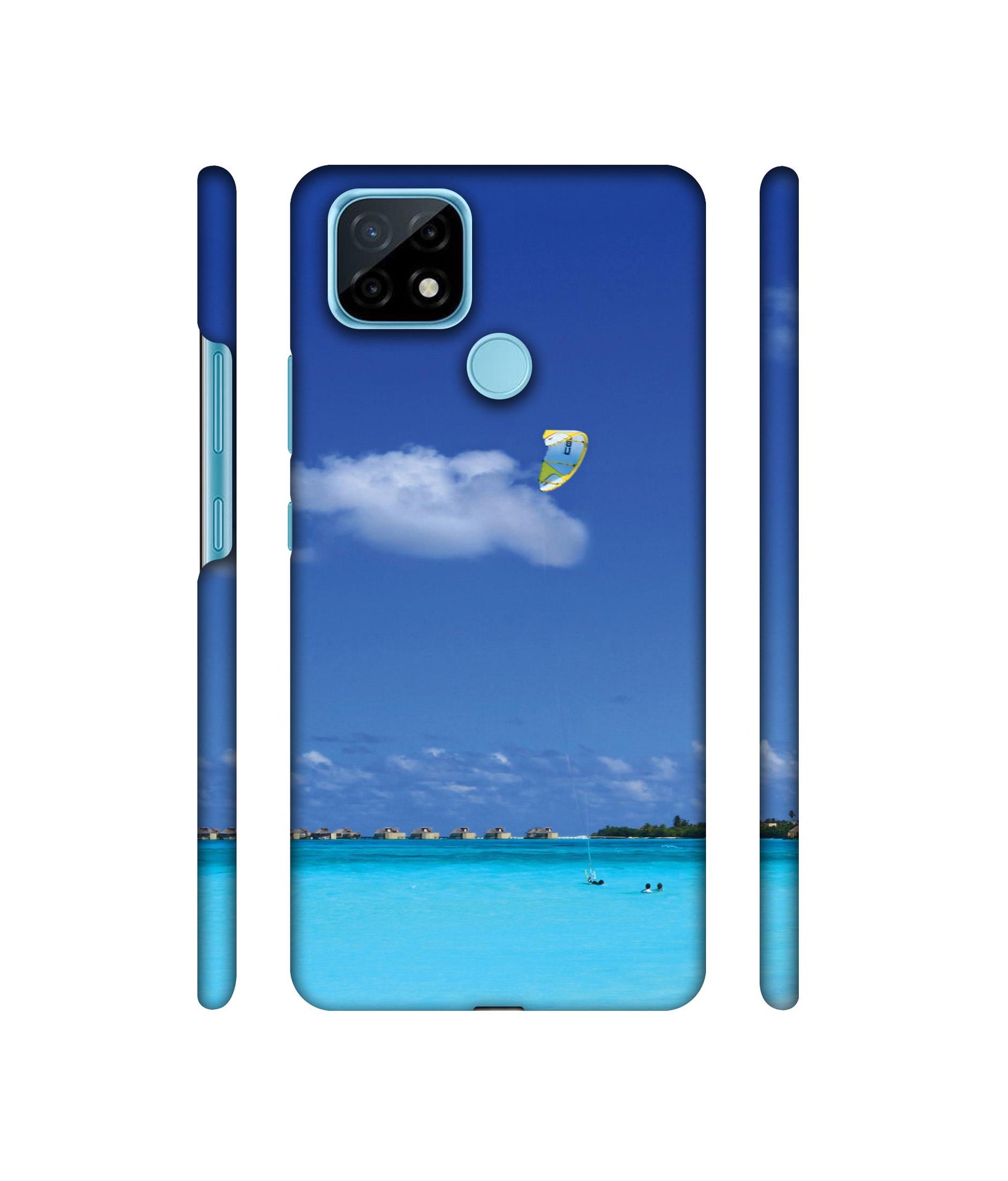 Maldivies Ocean Designer Hard Back Cover for Realme C21