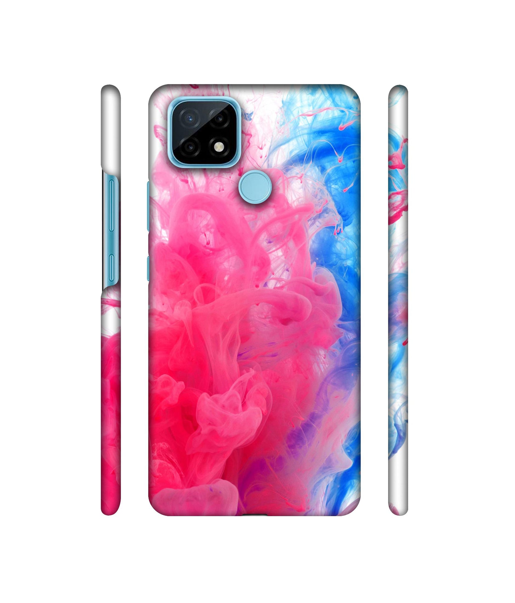 Fractal Paint Designer Hard Back Cover for Realme C21